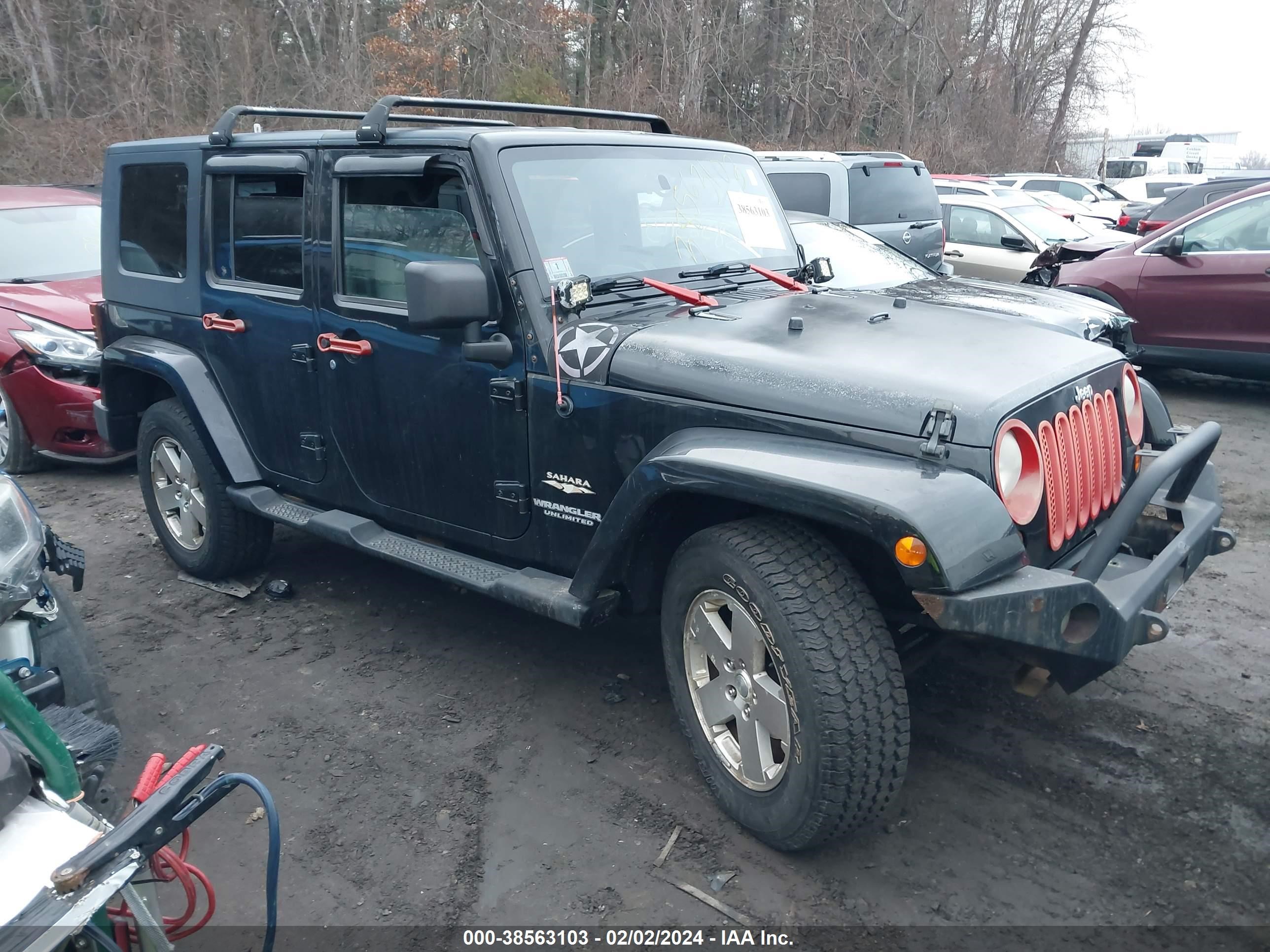 JEEP WRANGLER 2008 1j8ga591x8l646234