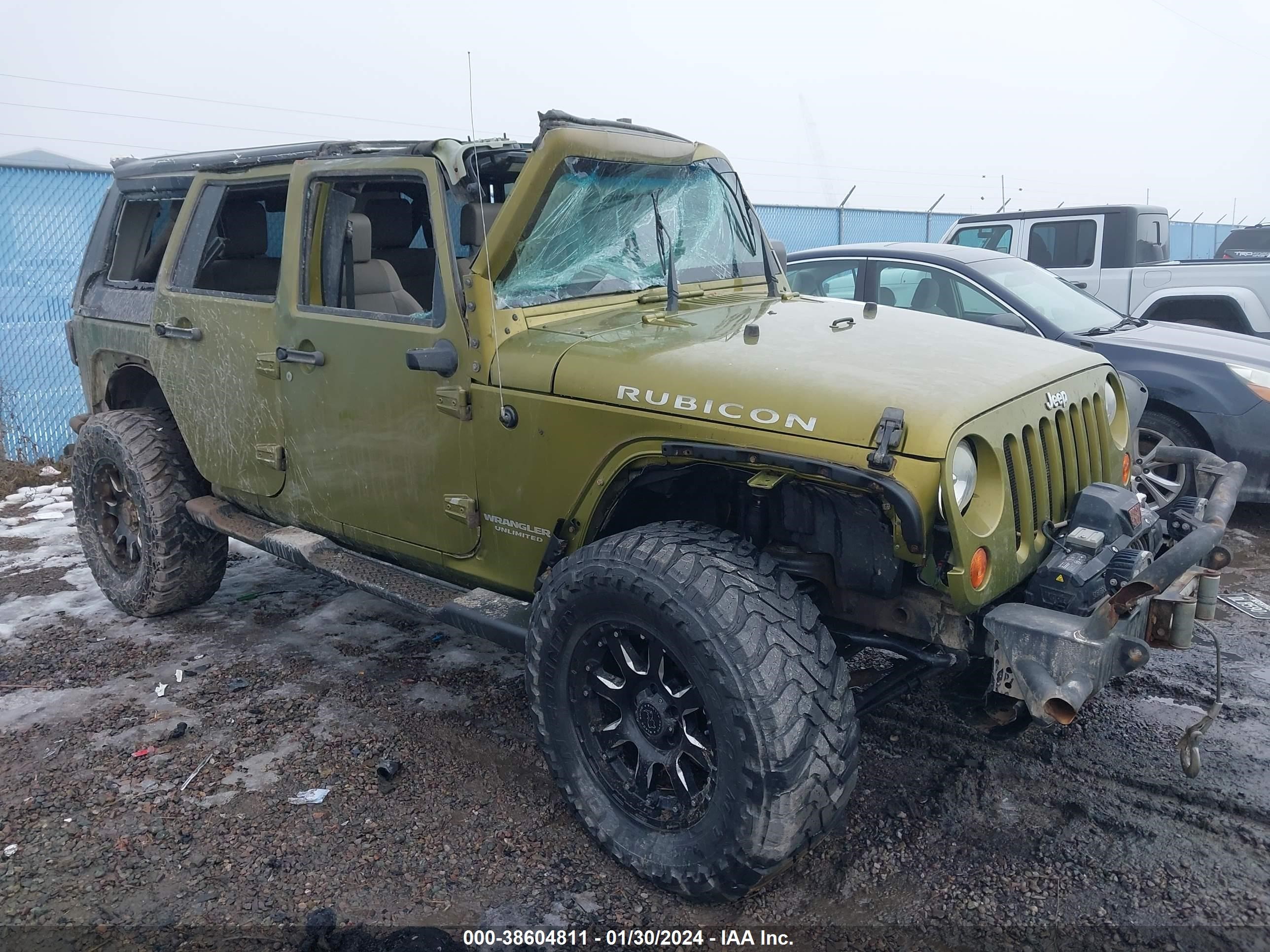 JEEP WRANGLER 2007 1j8ga69147l194799