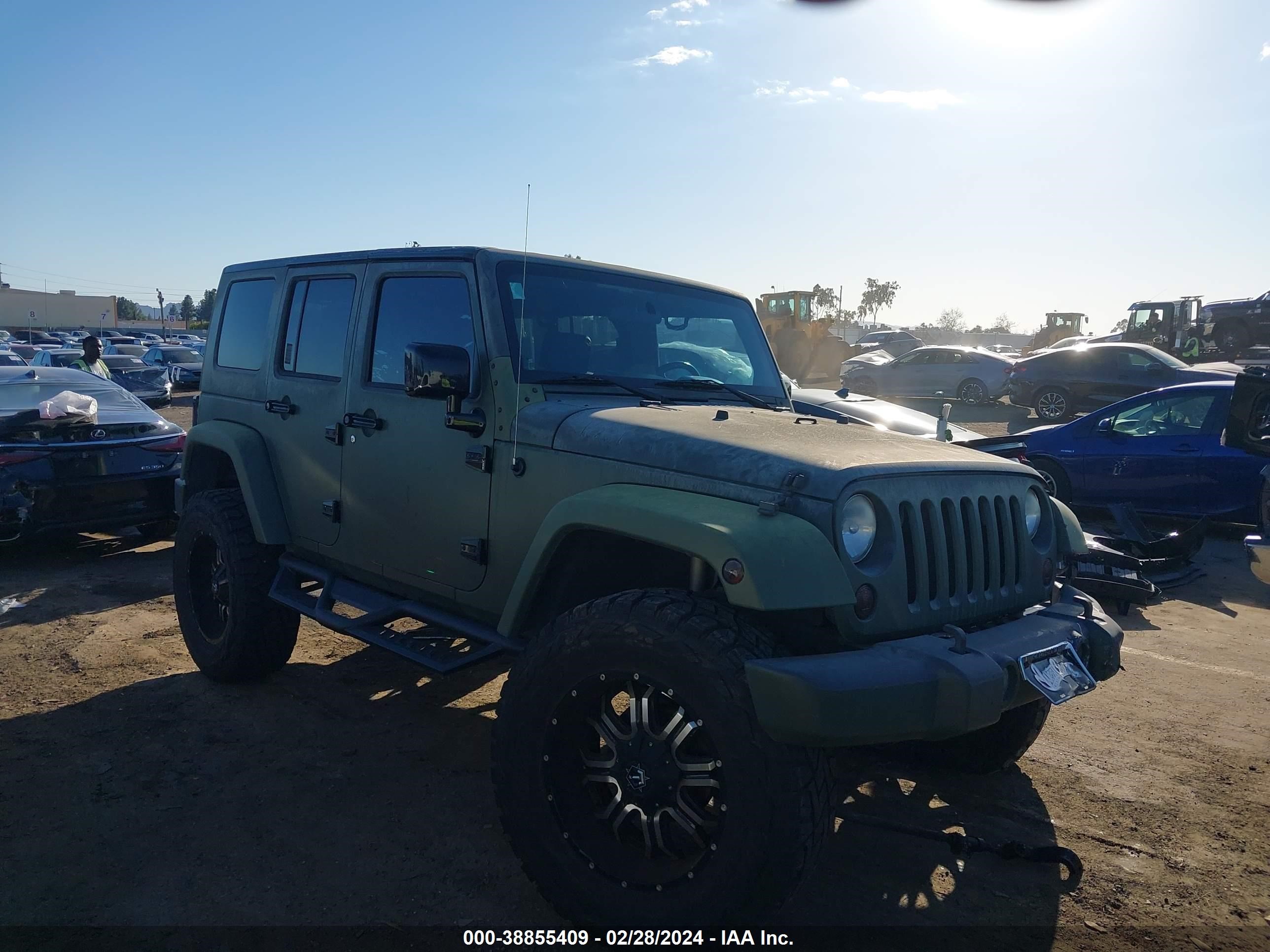 JEEP WRANGLER 2008 1j8ga69178l616548