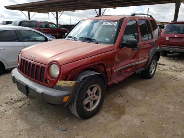 JEEP LIBERTY 2006 1j8gk48k16w159307