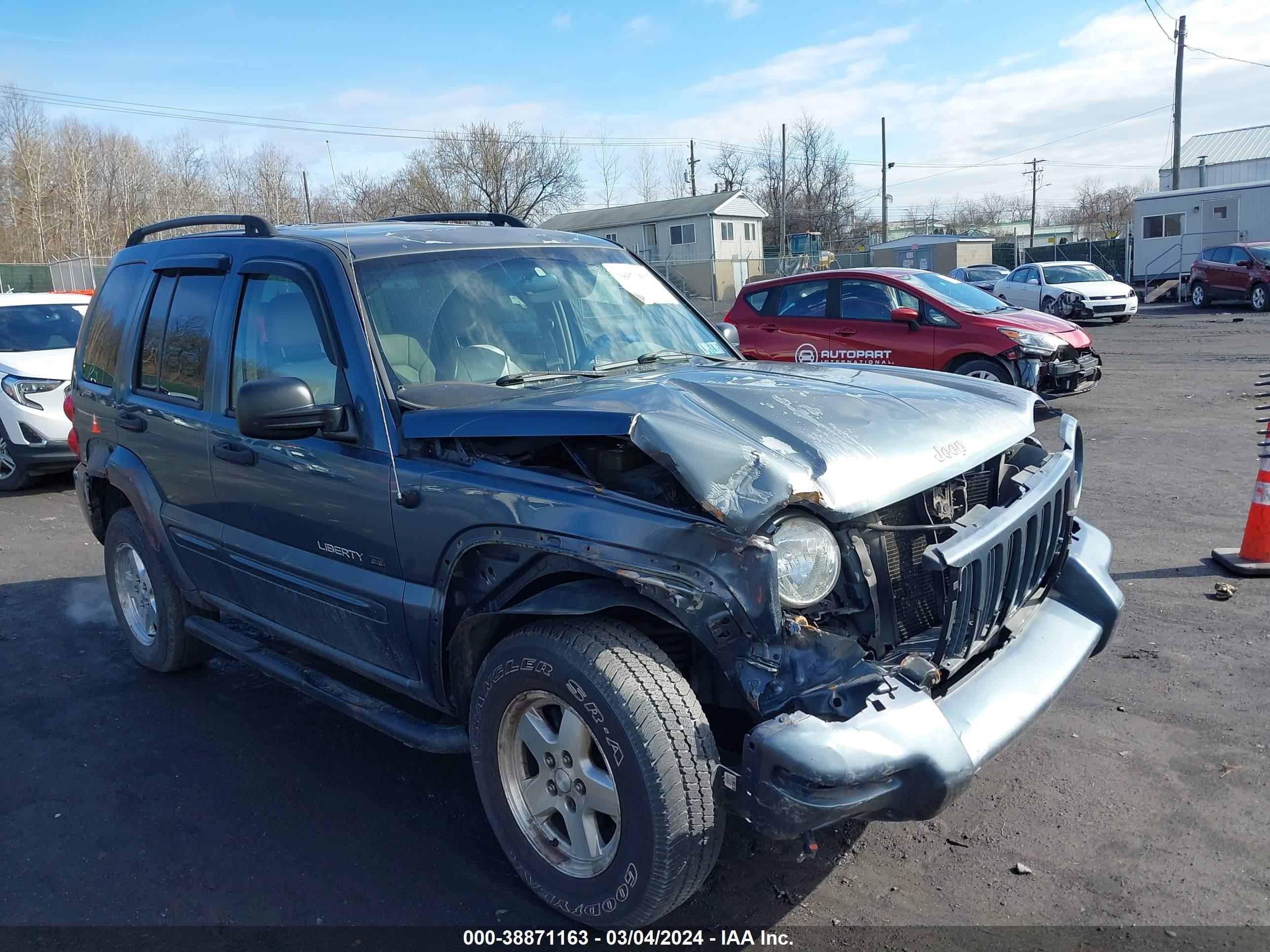 JEEP LIBERTY (NORTH AMERICA) 2002 1j8gl58k22w214537