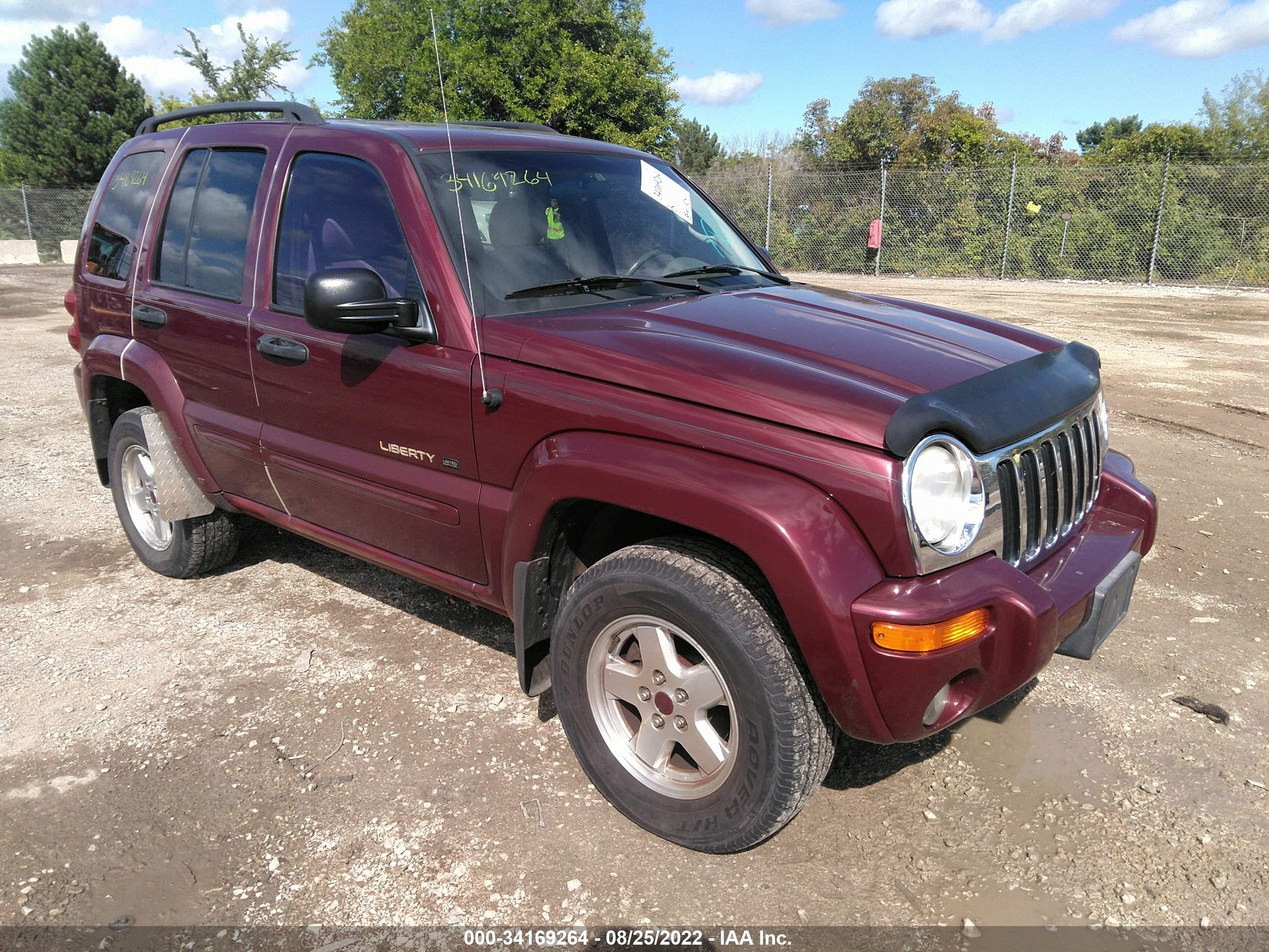 JEEP LIBERTY (NORTH AMERICA) 2002 1j8gl58k32w193357