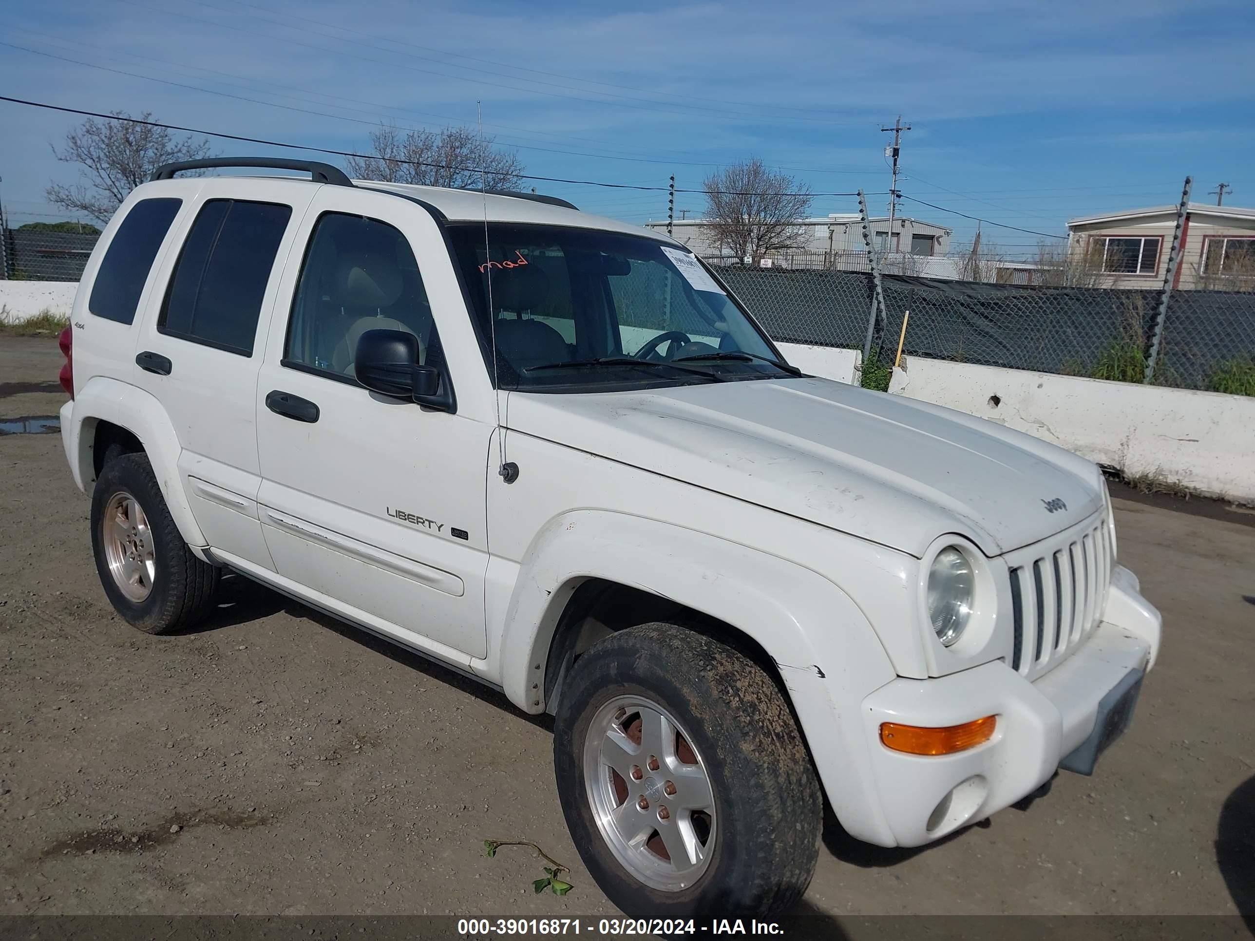 JEEP LIBERTY (NORTH AMERICA) 2002 1j8gl58k52w239609