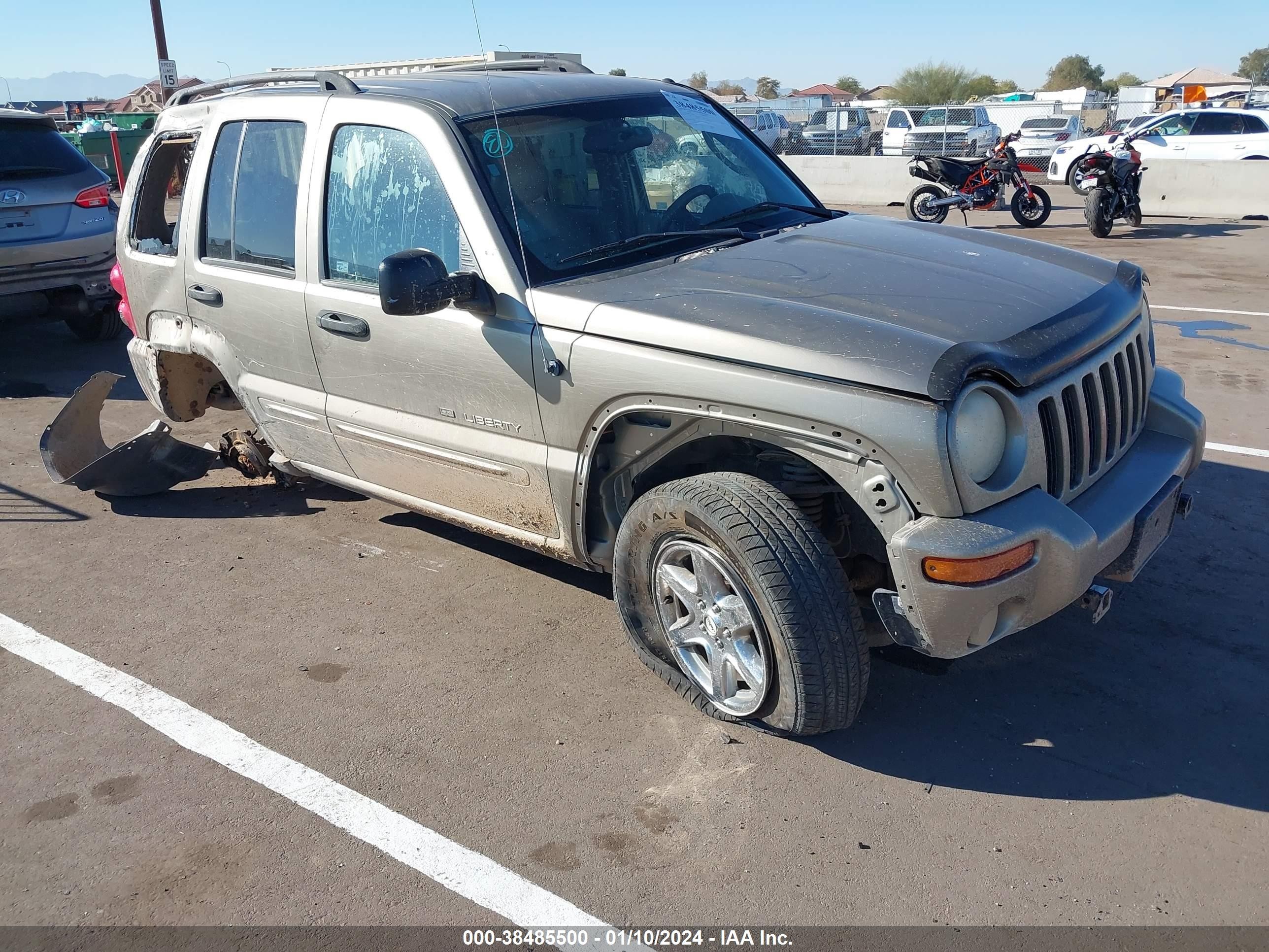 JEEP LIBERTY (NORTH AMERICA) 2003 1j8gl58kx3w575905