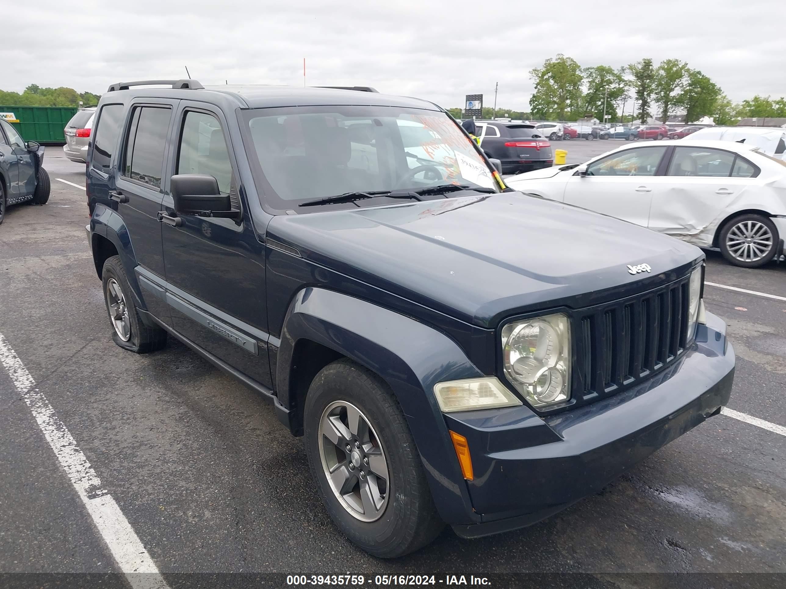 JEEP LIBERTY (NORTH AMERICA) 2008 1j8gn28k08w105415