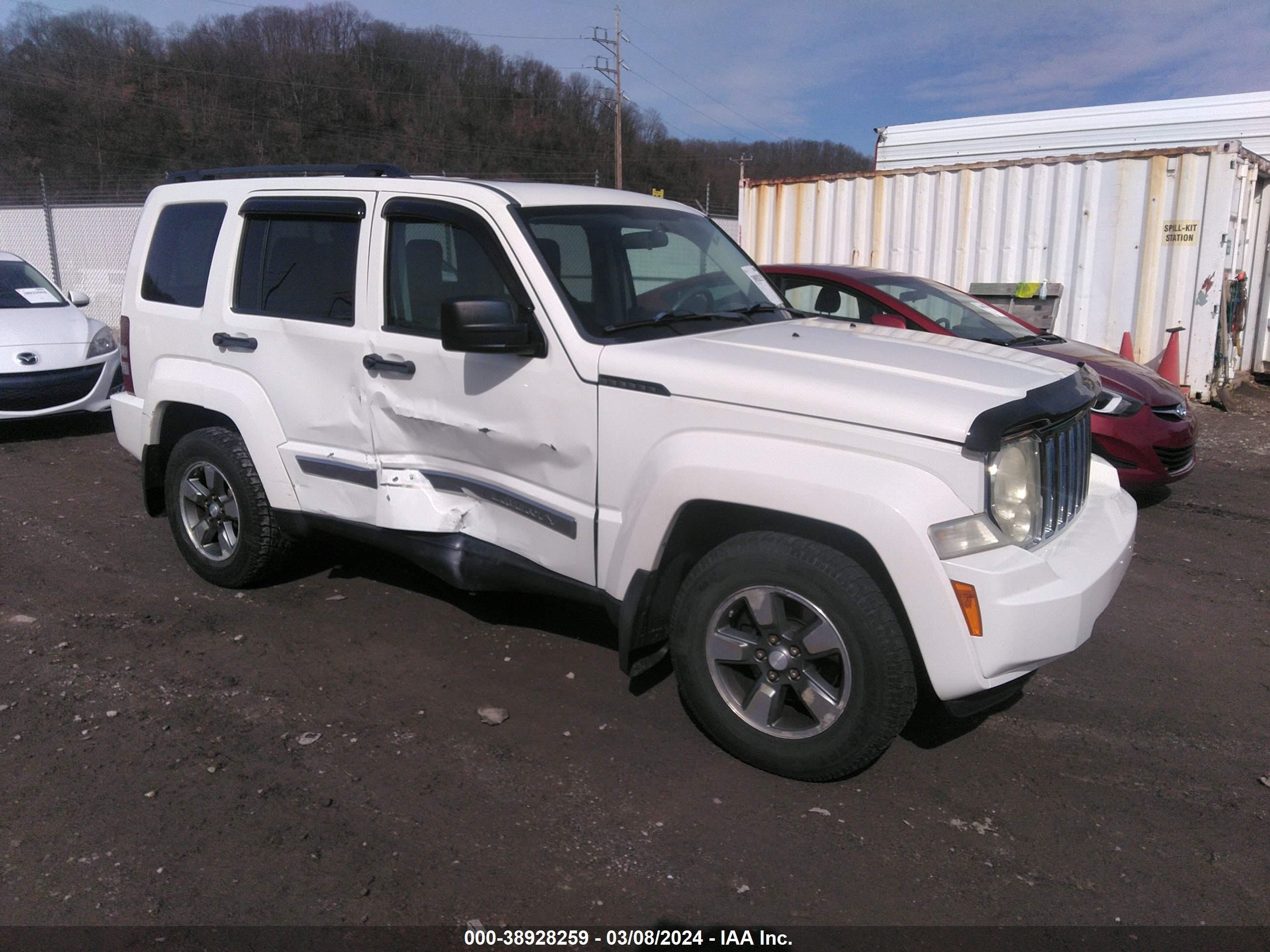 JEEP LIBERTY (NORTH AMERICA) 2008 1j8gn28k08w154923