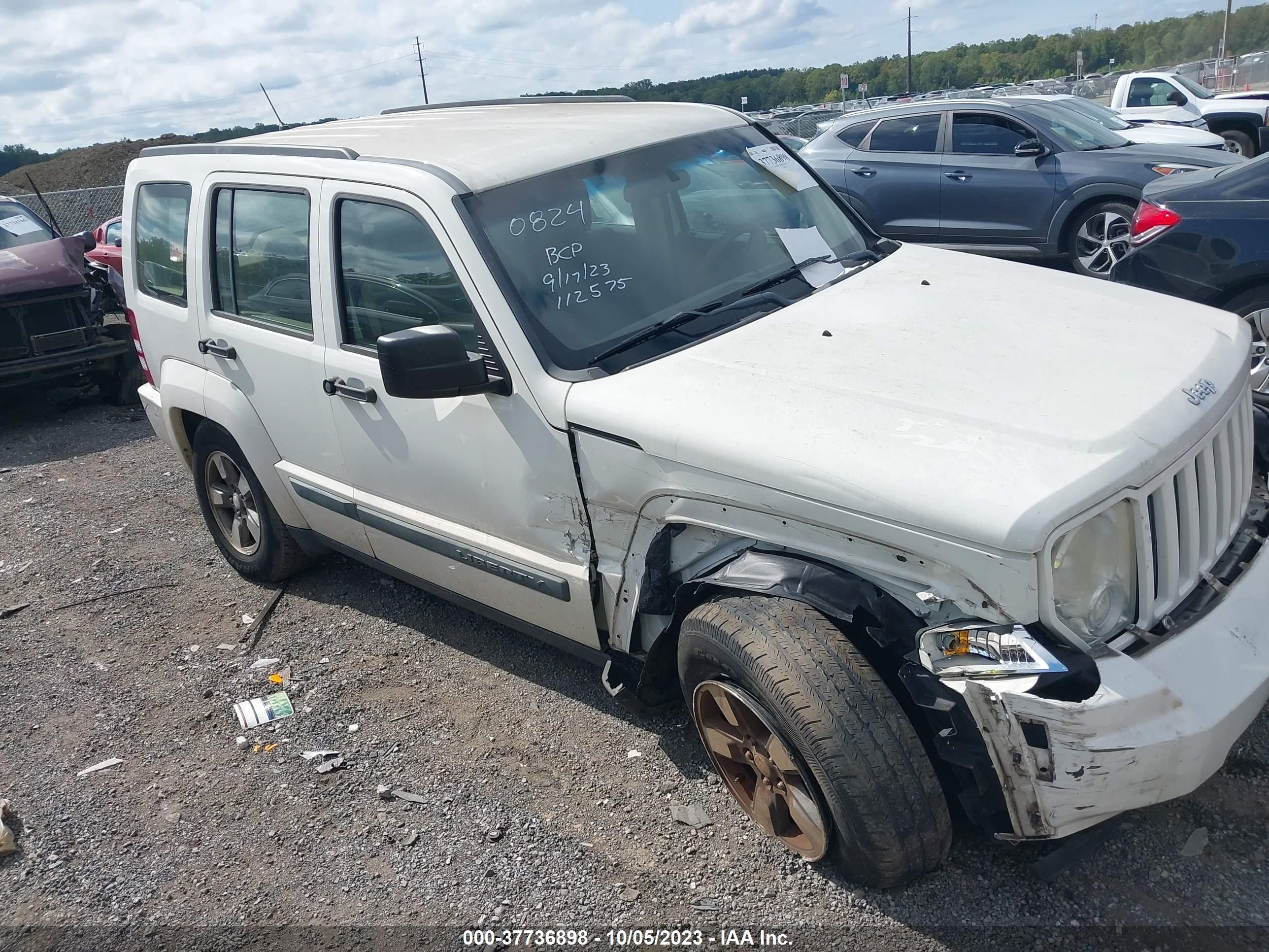 JEEP LIBERTY (NORTH AMERICA) 2008 1j8gn28k08w220824