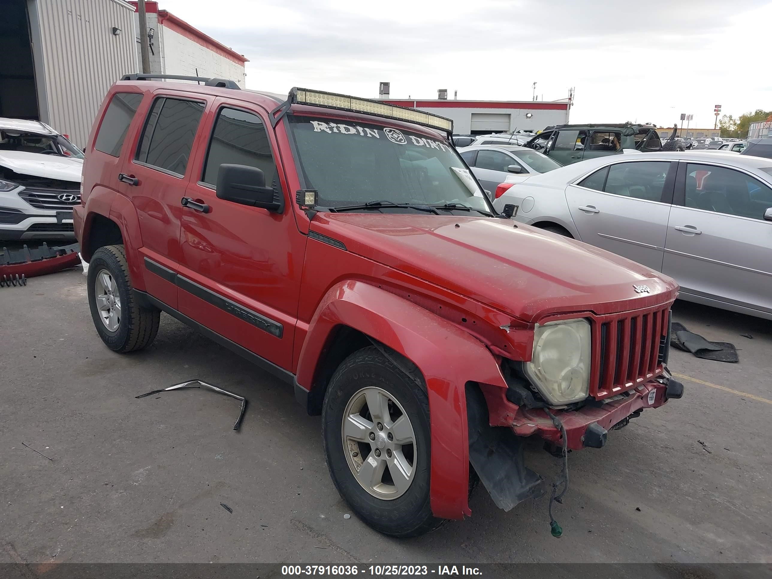 JEEP LIBERTY (NORTH AMERICA) 2009 1j8gn28k09w508179