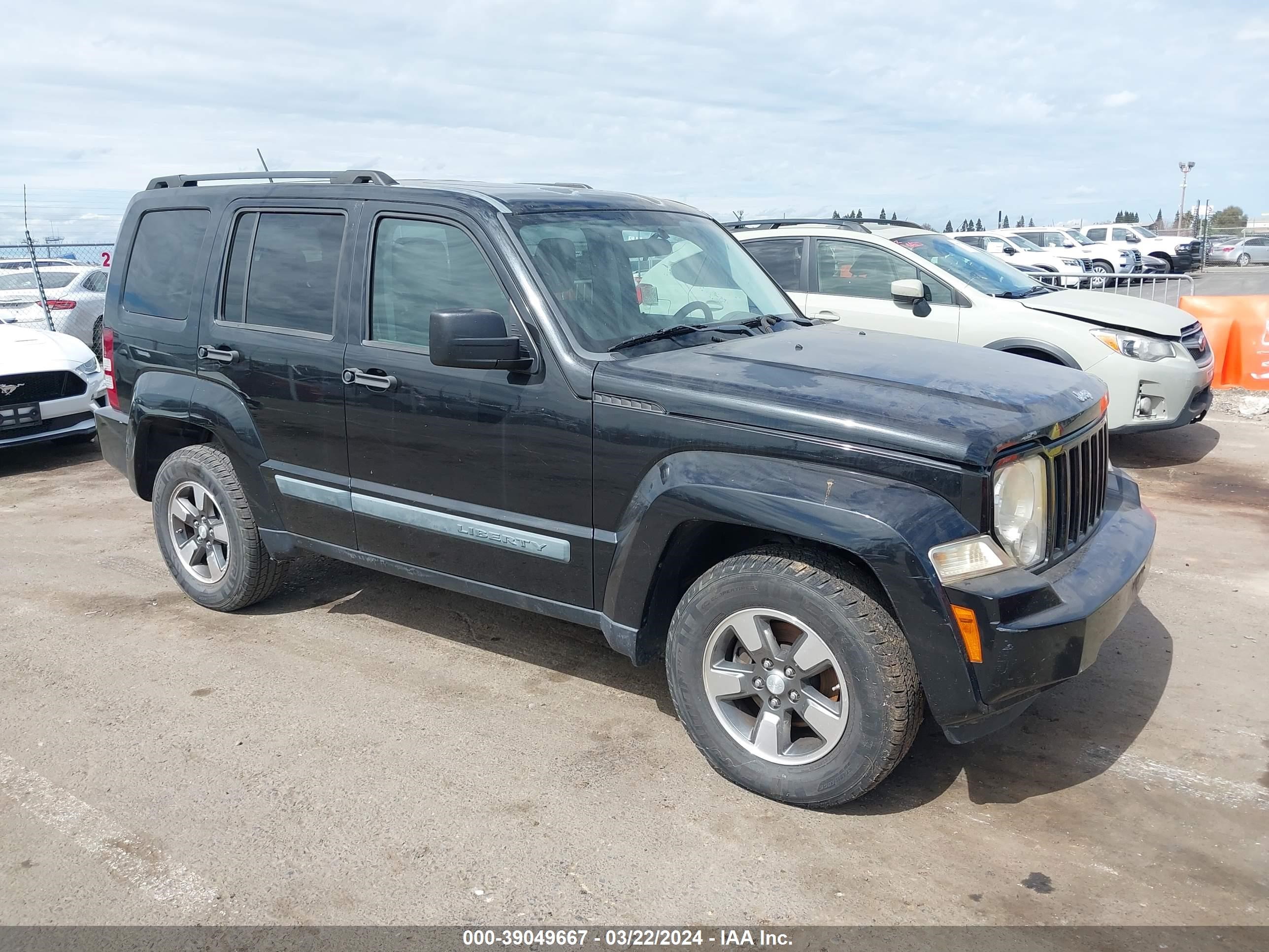 JEEP LIBERTY (NORTH AMERICA) 2008 1j8gn28k28w157094