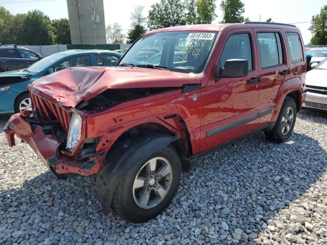 JEEP LIBERTY SP 2008 1j8gn28k38w266888