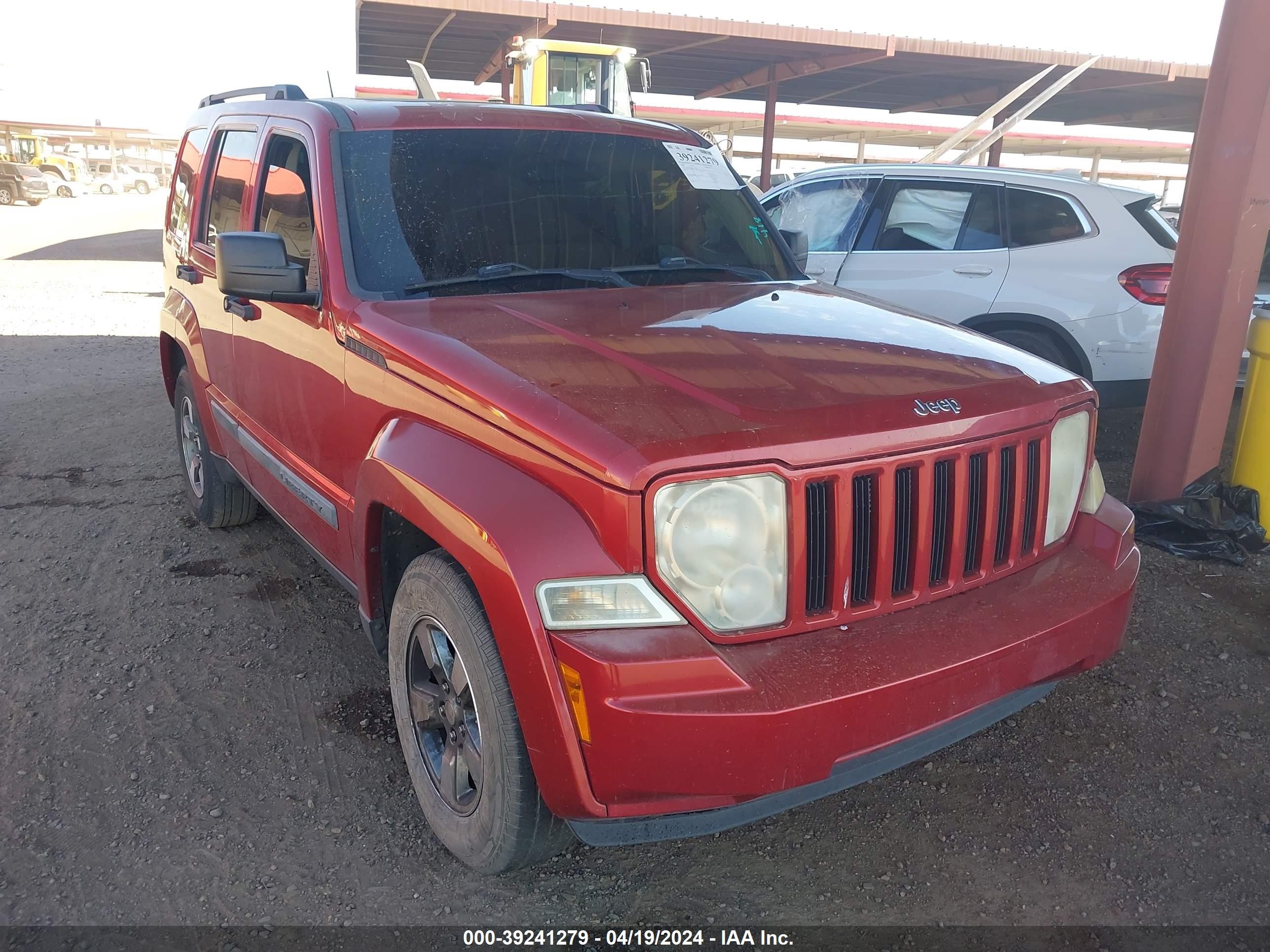 JEEP LIBERTY (NORTH AMERICA) 2008 1j8gn28k38w287112