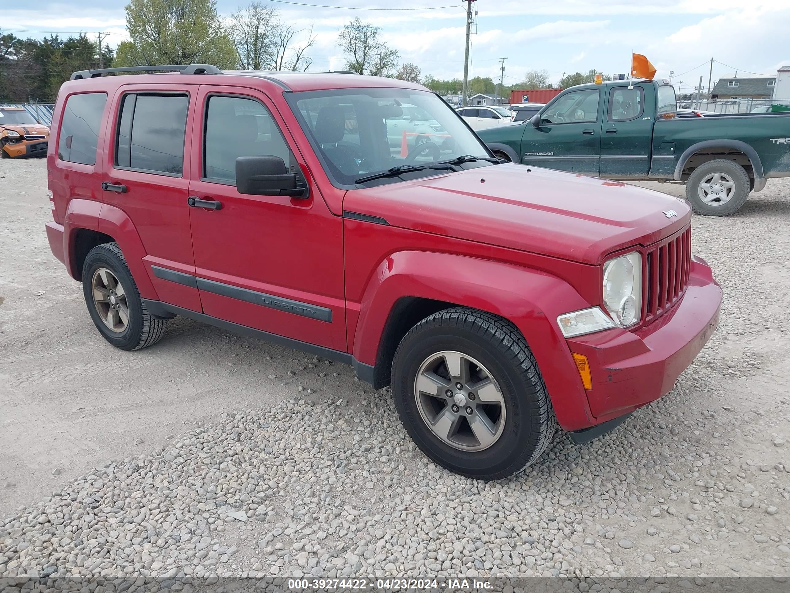 JEEP LIBERTY (NORTH AMERICA) 2009 1j8gn28k39w531083