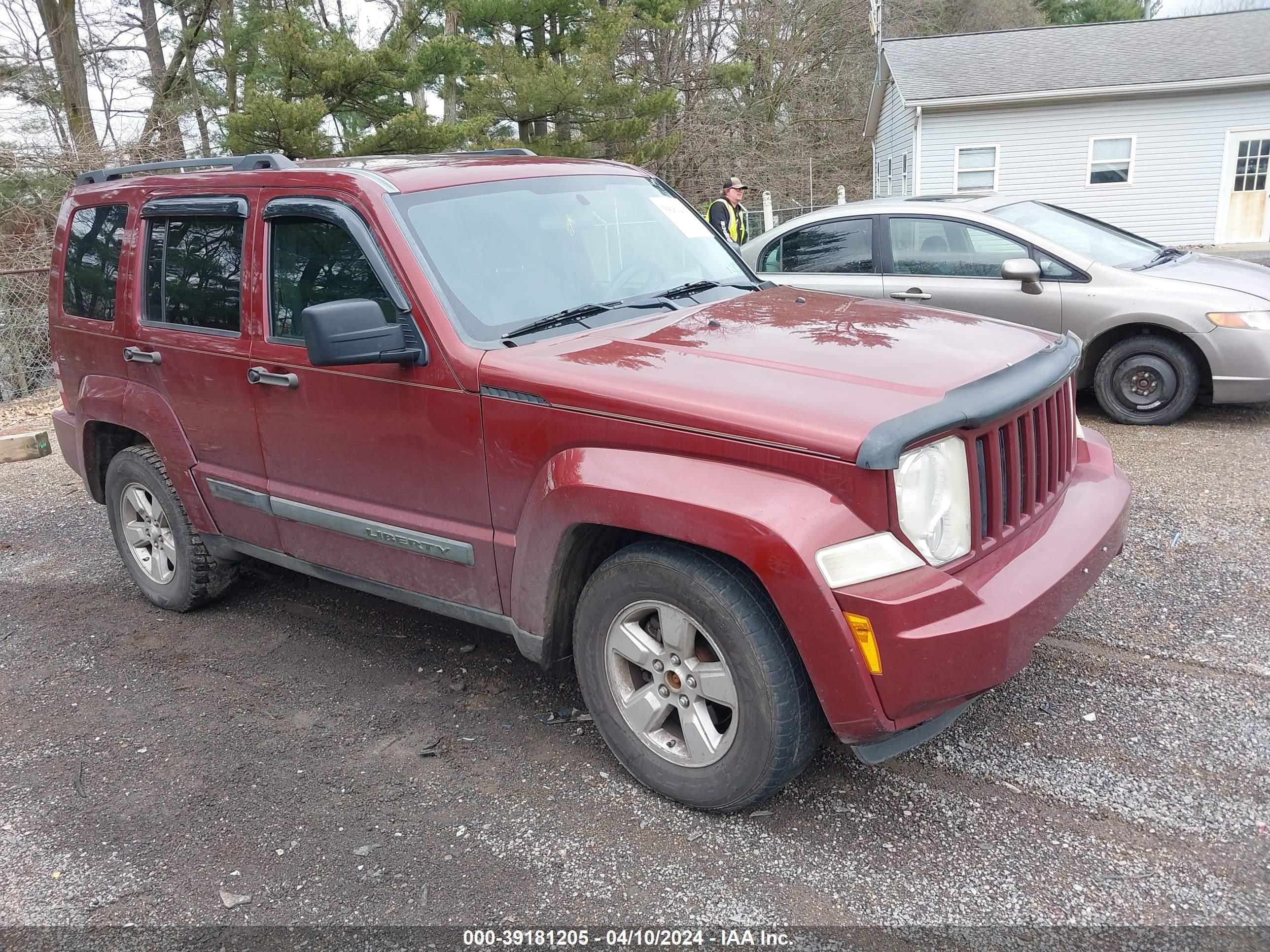 JEEP LIBERTY (NORTH AMERICA) 2009 1j8gn28k39w537143