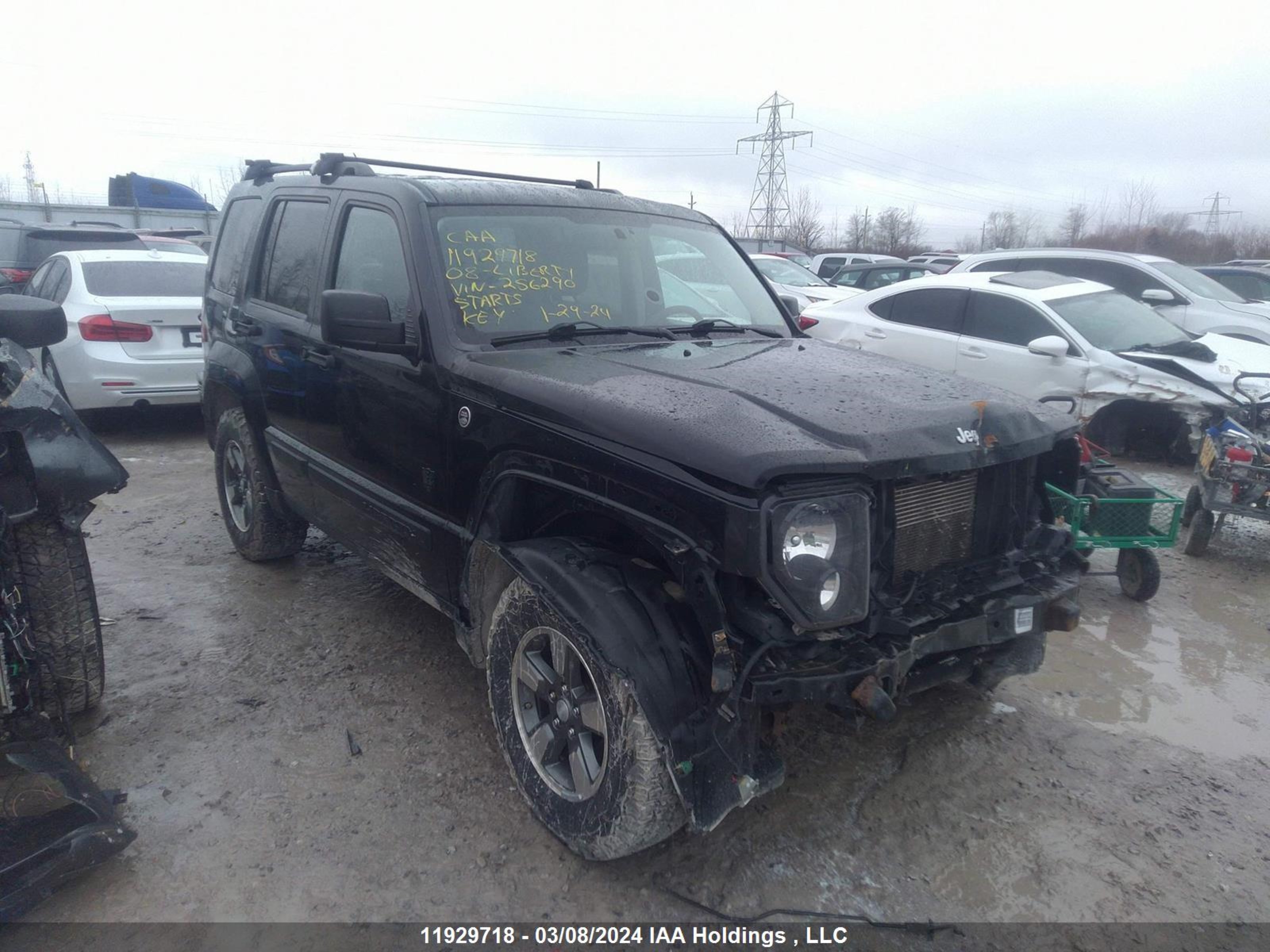 JEEP LIBERTY (NORTH AMERICA) 2008 1j8gn28k48w256290