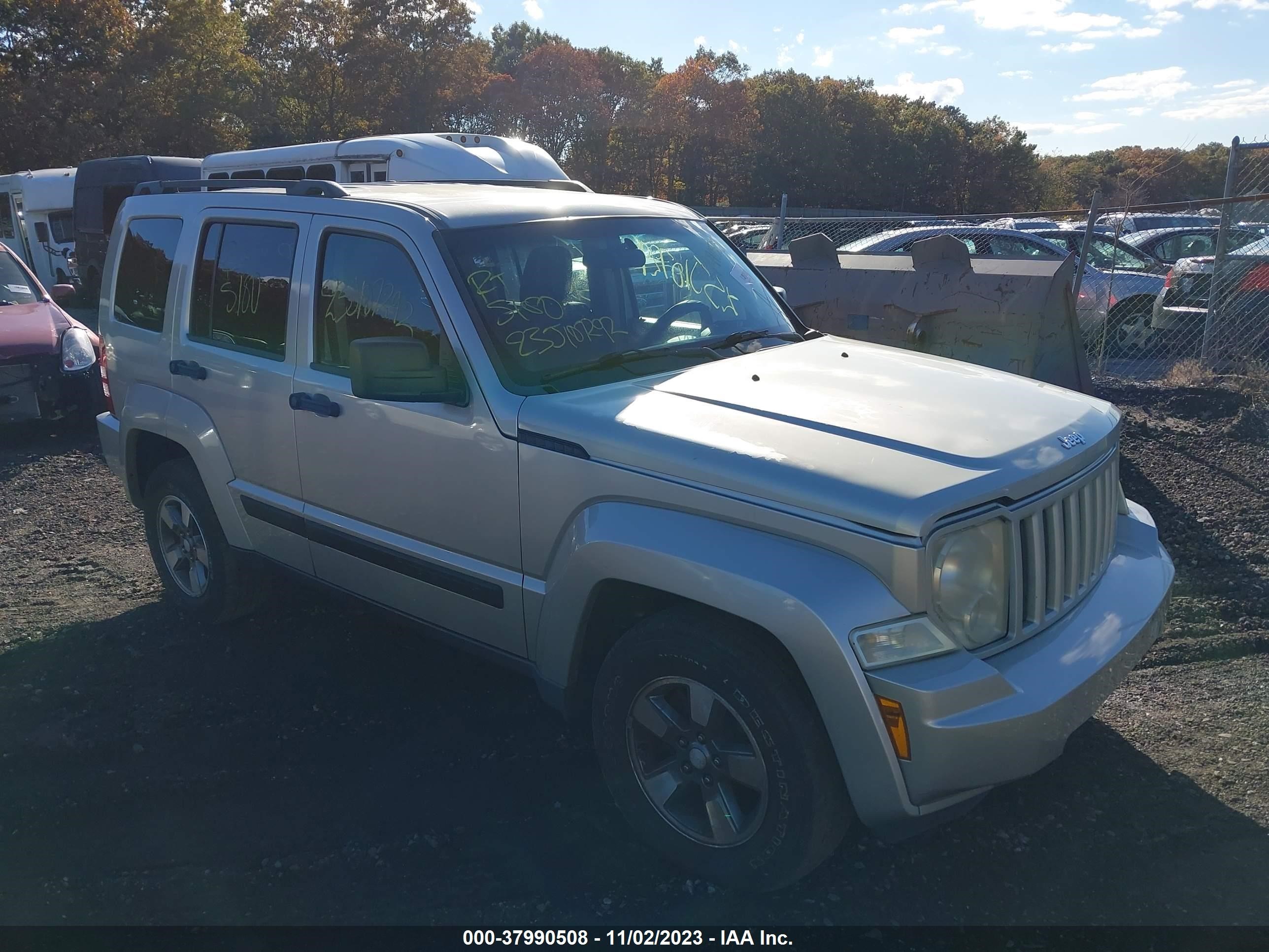 JEEP LIBERTY (NORTH AMERICA) 2008 1j8gn28k58w131895