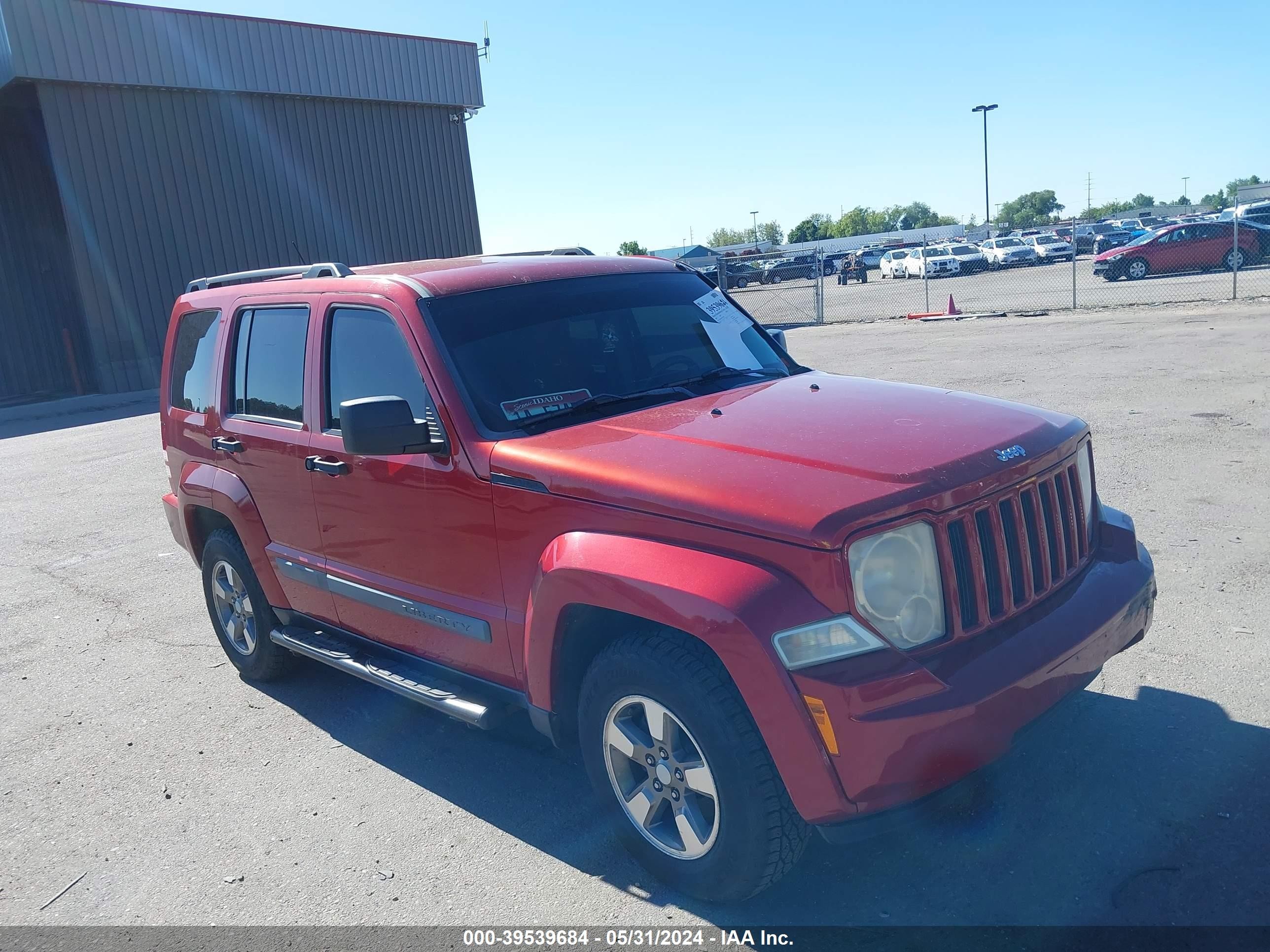 JEEP LIBERTY (NORTH AMERICA) 2008 1j8gn28k58w170504