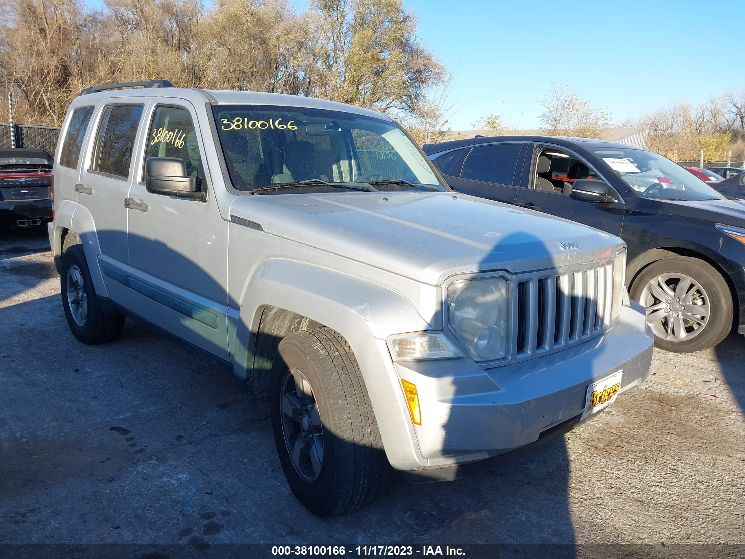 JEEP LIBERTY (NORTH AMERICA) 2008 1j8gn28k58w215361