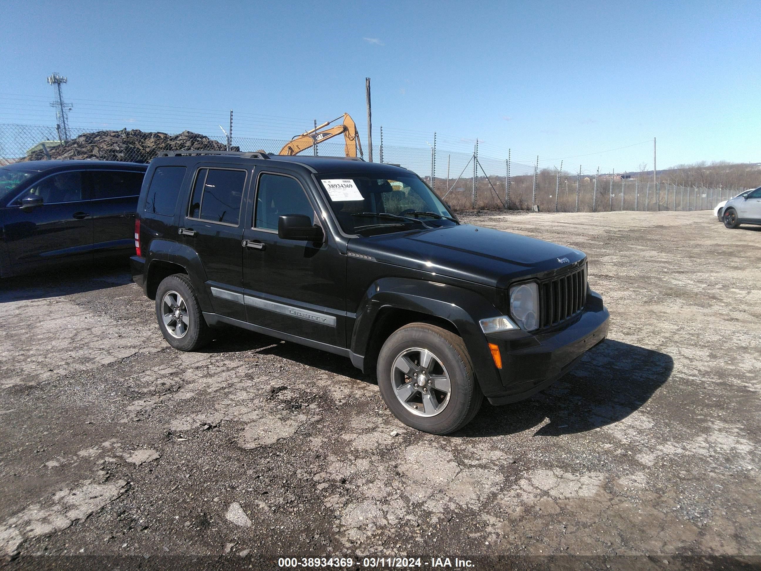 JEEP LIBERTY (NORTH AMERICA) 2008 1j8gn28k58w267167