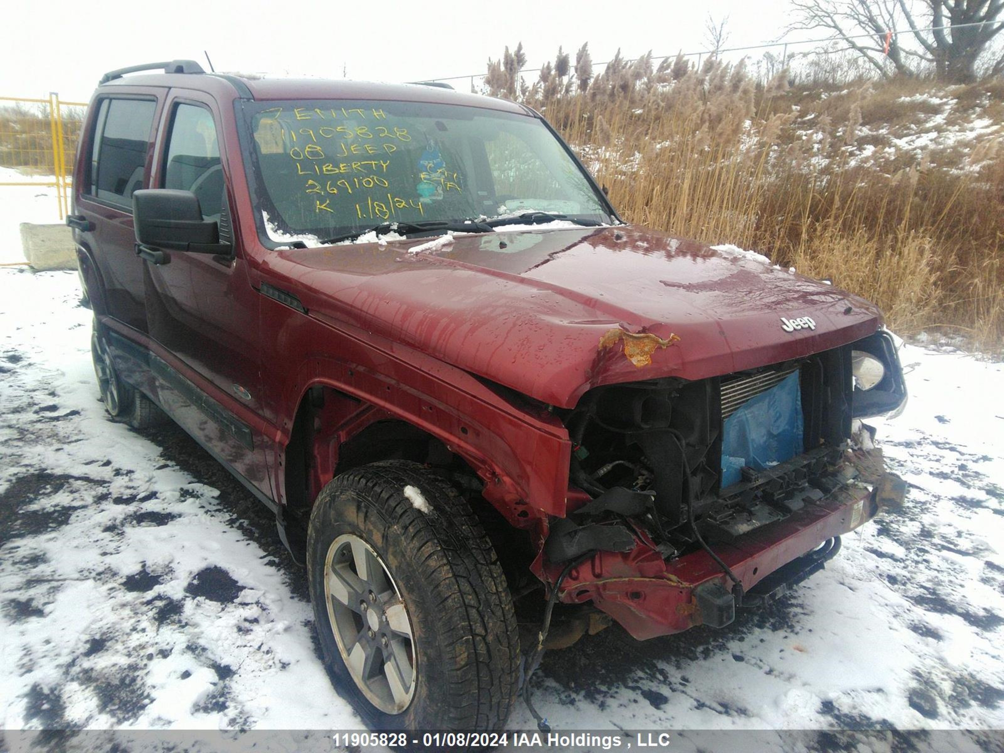 JEEP LIBERTY (NORTH AMERICA) 2008 1j8gn28k58w269100