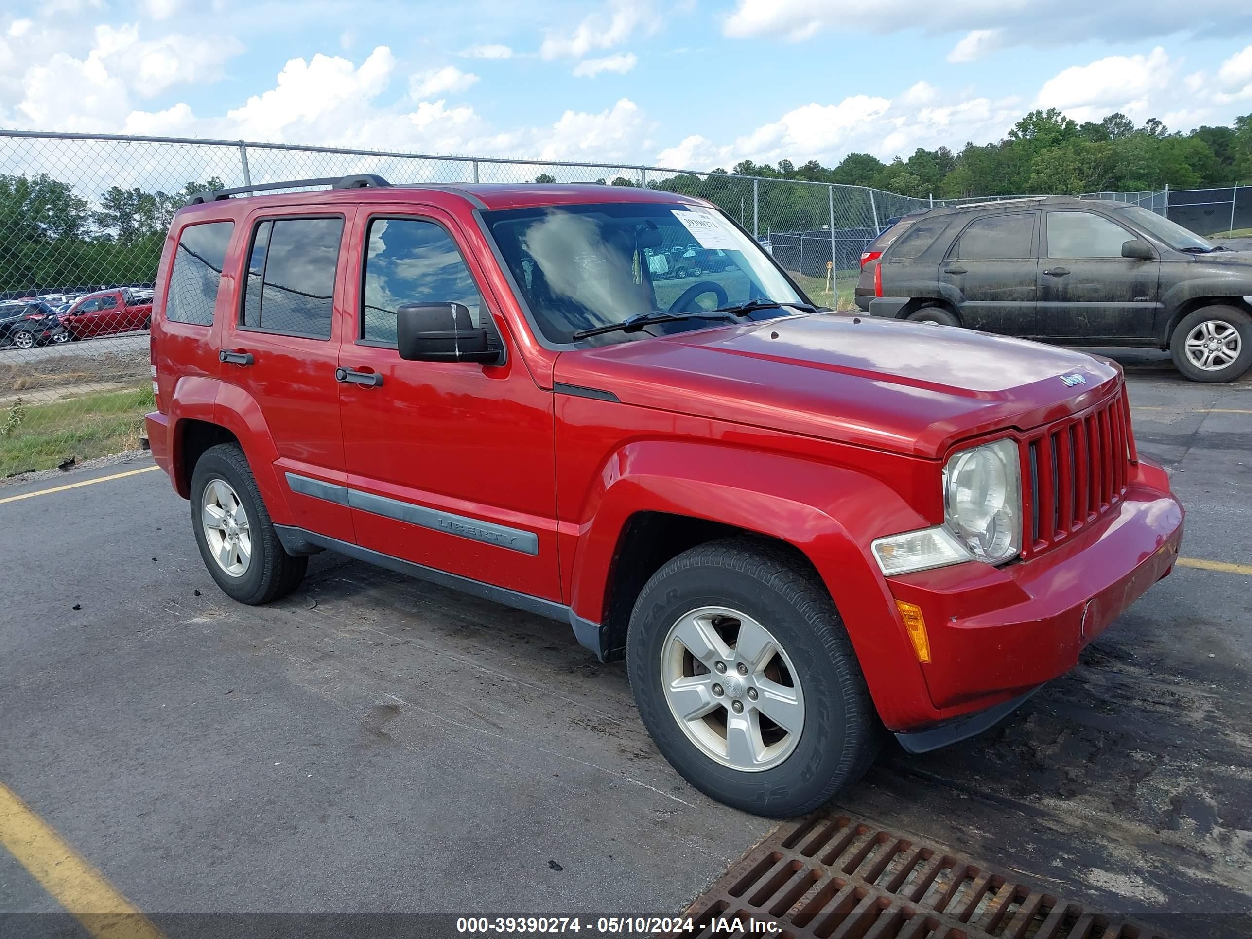 JEEP LIBERTY (NORTH AMERICA) 2009 1j8gn28k69w538948