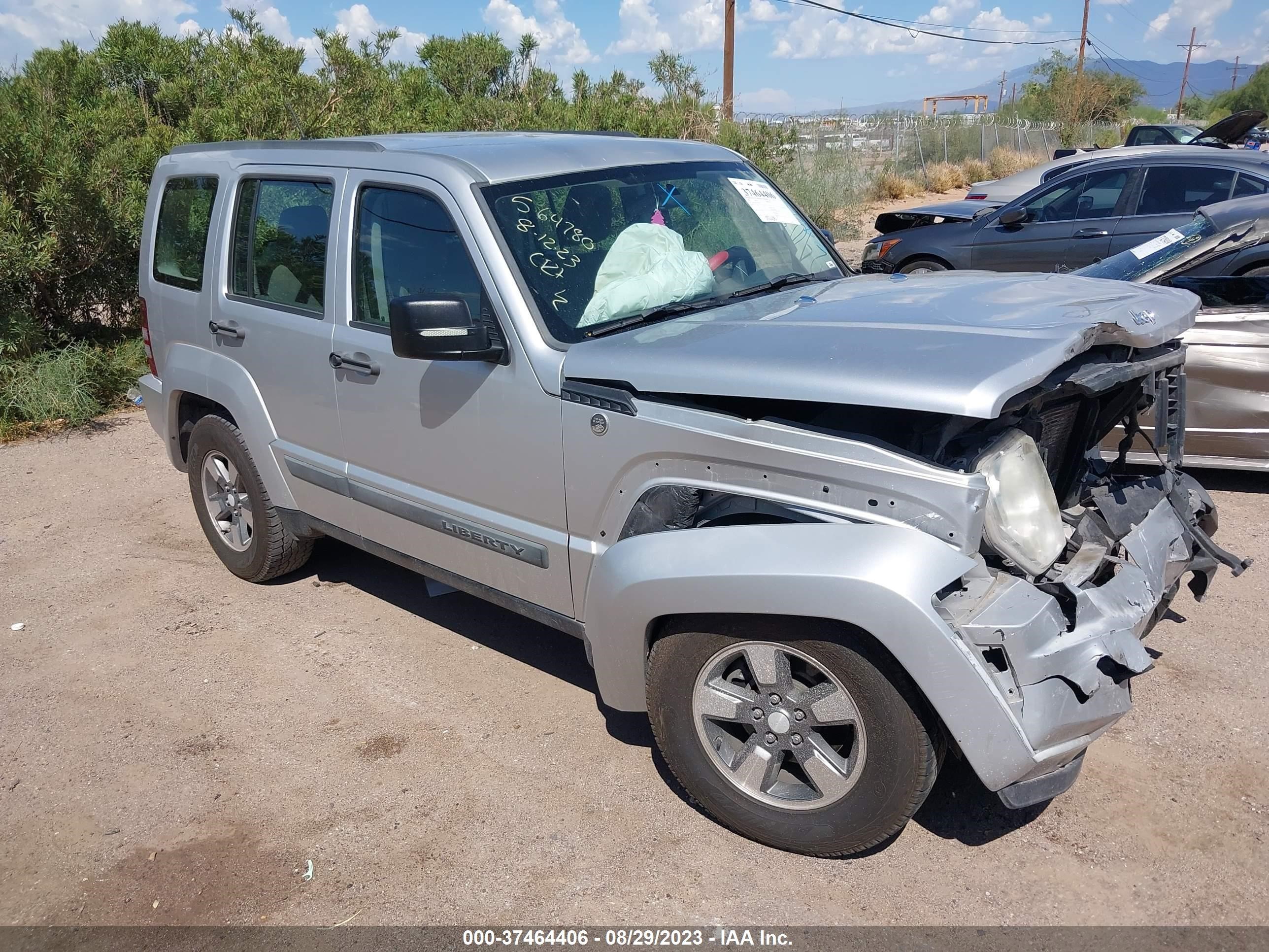 JEEP LIBERTY (NORTH AMERICA) 2008 1j8gn28k78w240374