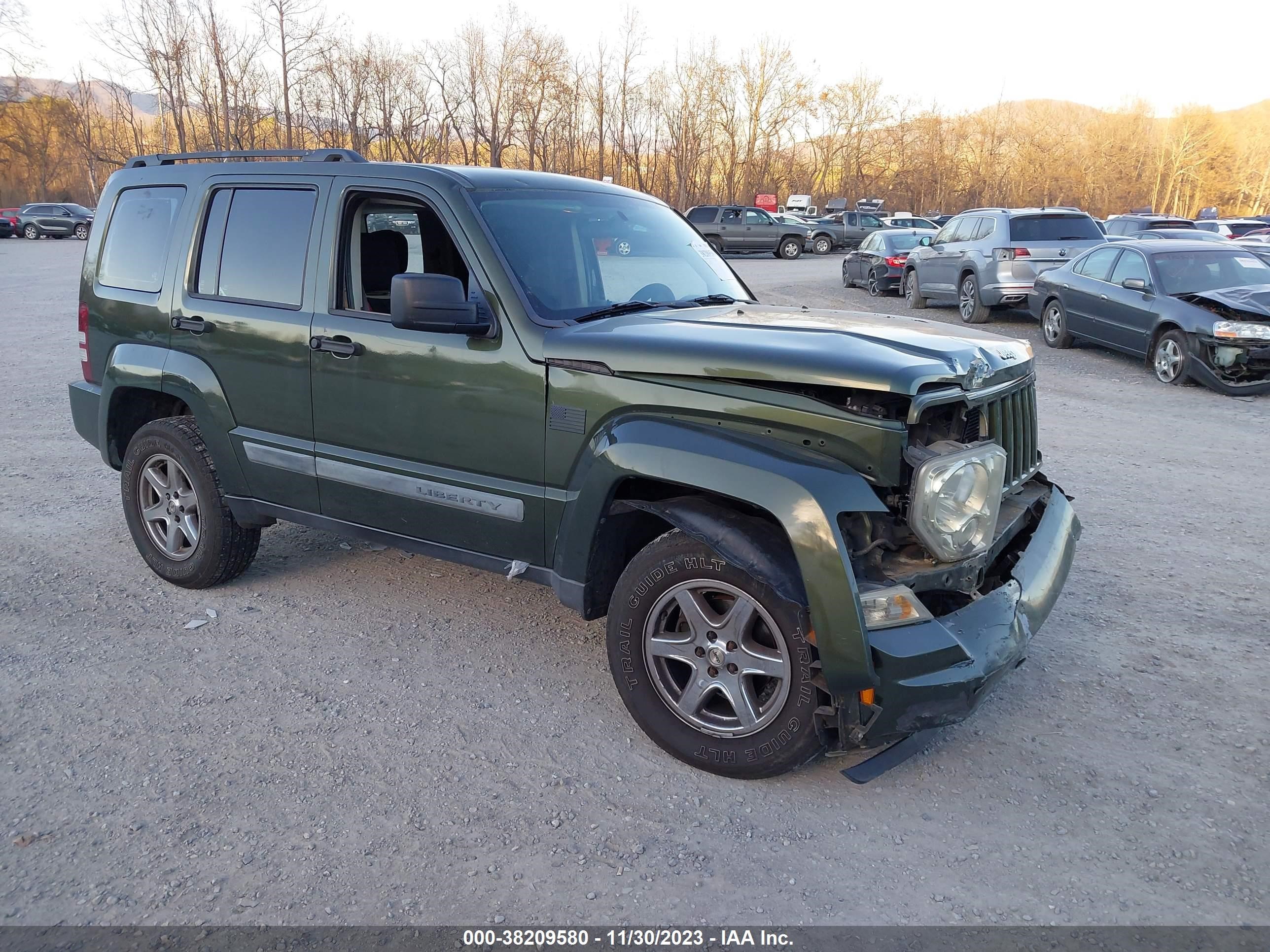 JEEP LIBERTY (NORTH AMERICA) 2008 1j8gn28k78w282494