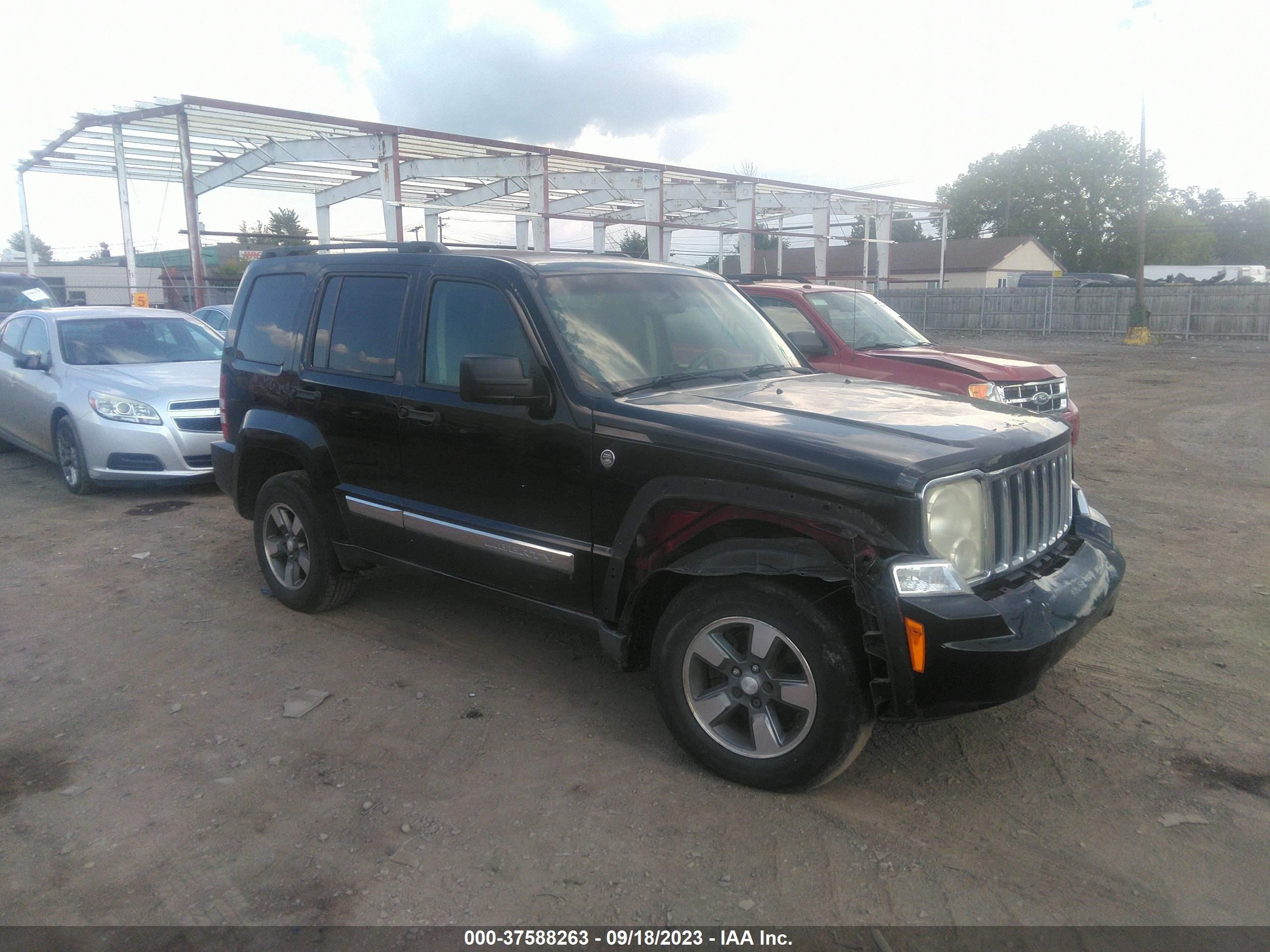 JEEP LIBERTY (NORTH AMERICA) 2008 1j8gn28k98w105638