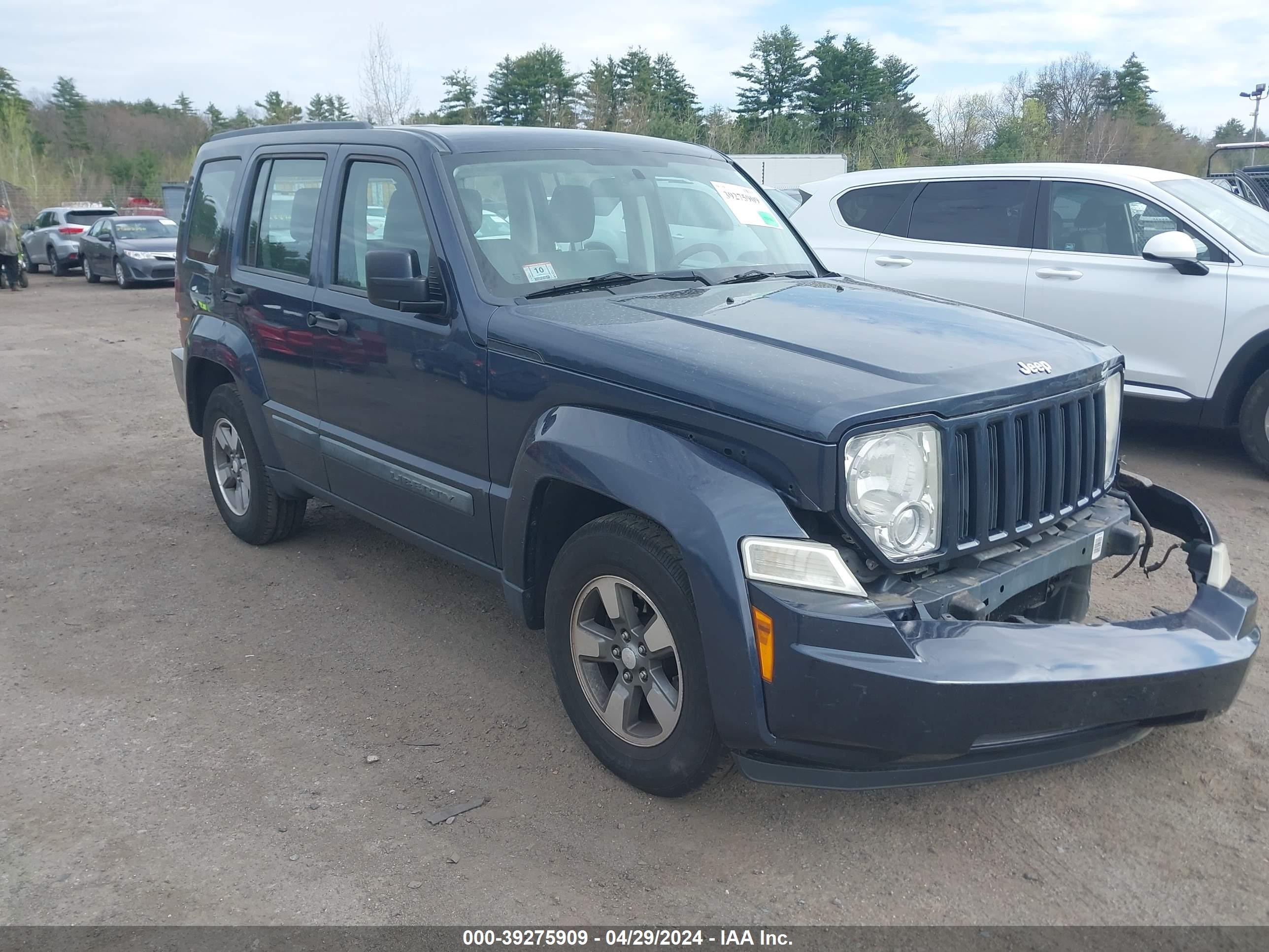 JEEP LIBERTY (NORTH AMERICA) 2008 1j8gn28k98w236455