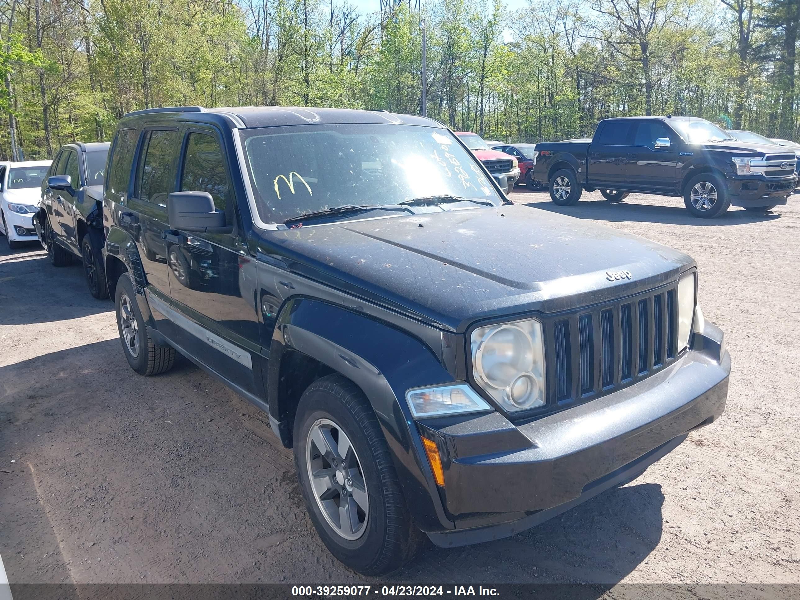 JEEP LIBERTY (NORTH AMERICA) 2008 1j8gn28kx8w143282