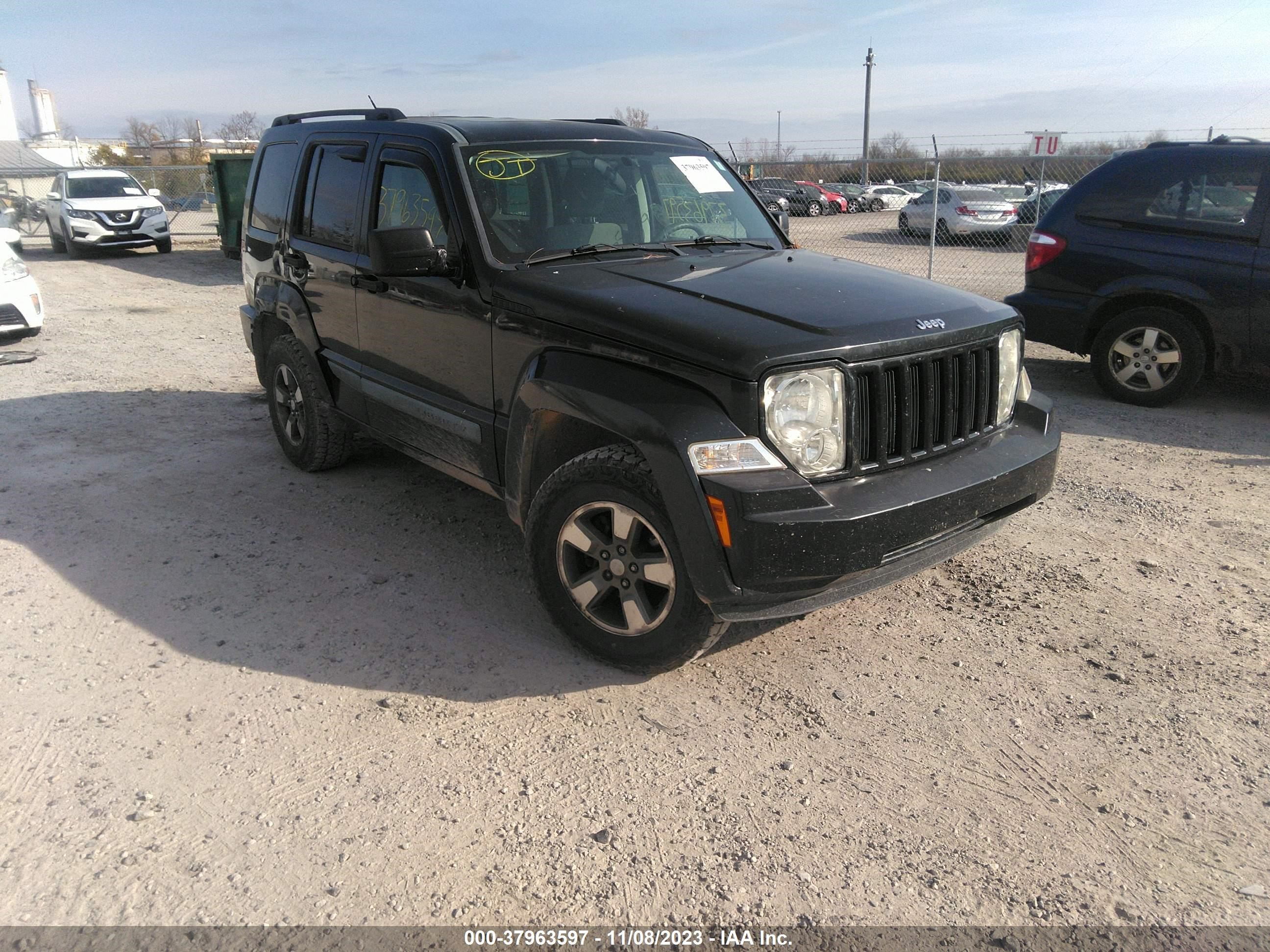 JEEP LIBERTY (NORTH AMERICA) 2008 1j8gn28kx8w160468