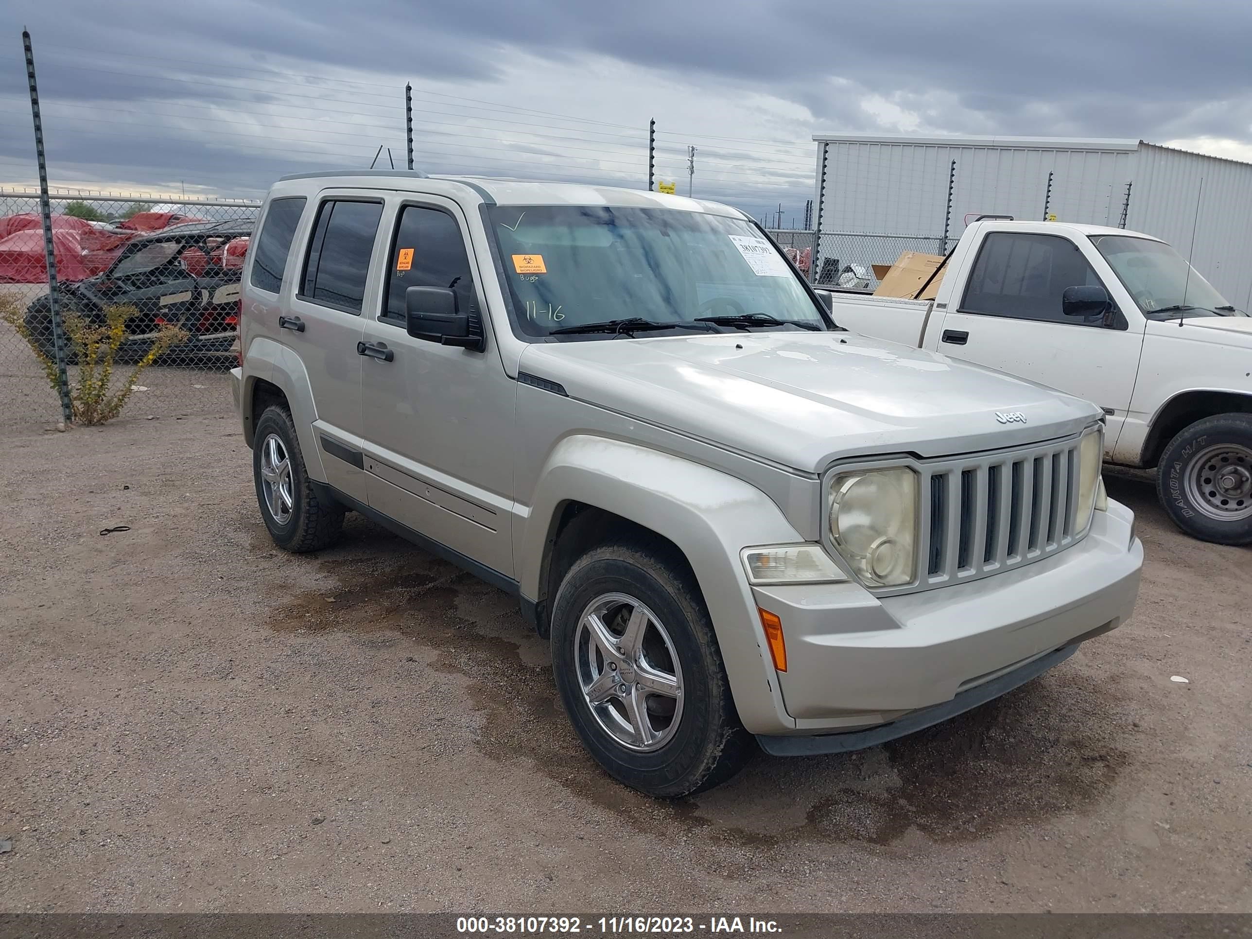 JEEP LIBERTY (NORTH AMERICA) 2008 1j8gn28kx8w170465