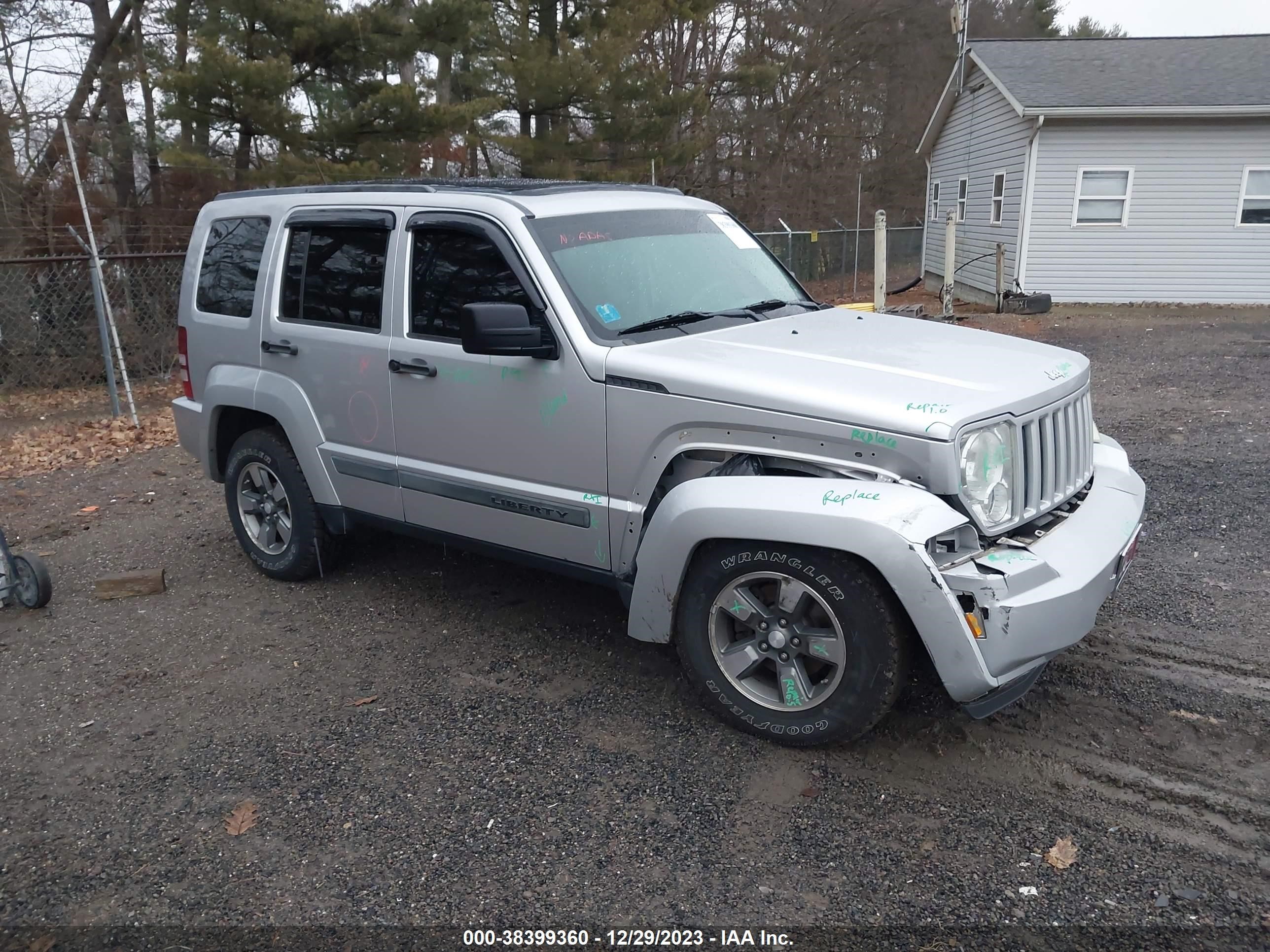 JEEP LIBERTY (NORTH AMERICA) 2008 1j8gn28kx8w202329