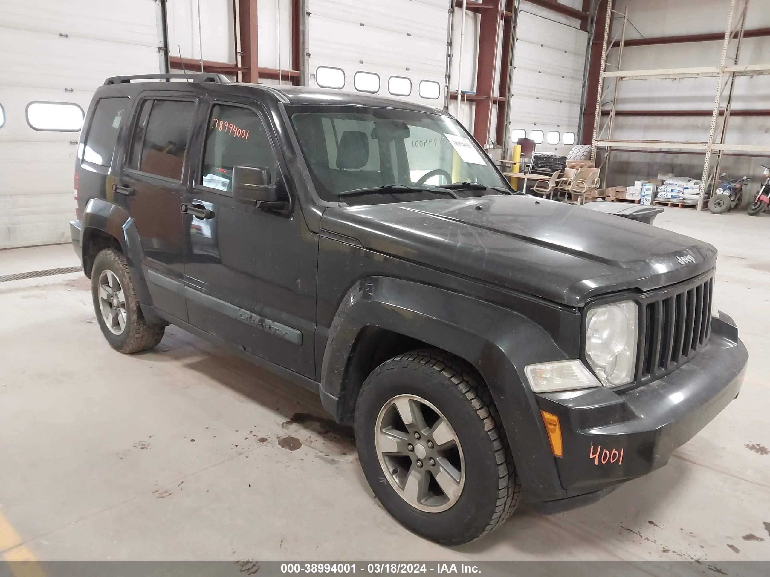 JEEP LIBERTY (NORTH AMERICA) 2008 1j8gn28kx8w210723