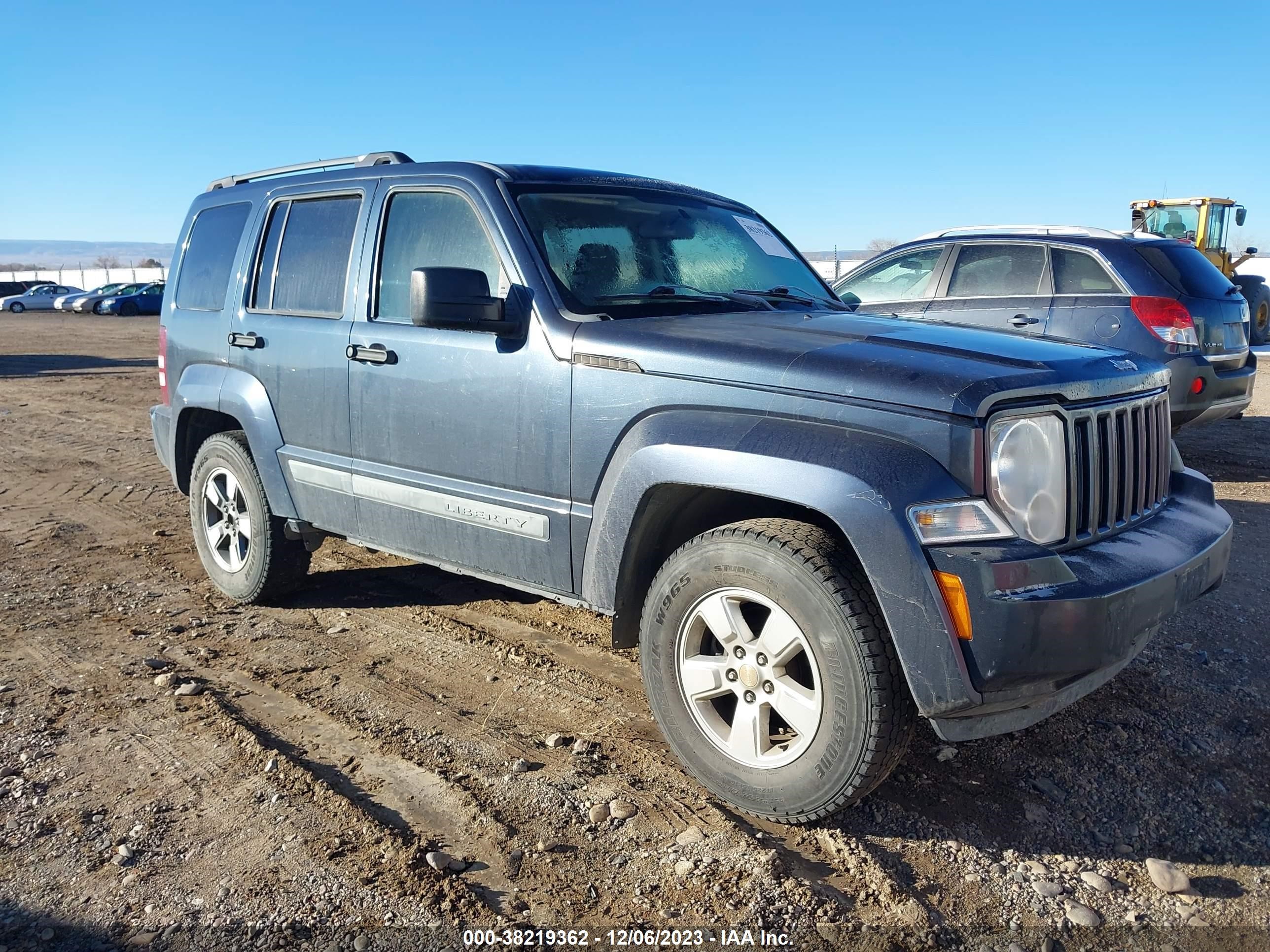 JEEP LIBERTY (NORTH AMERICA) 2008 1j8gn28kx8w289293