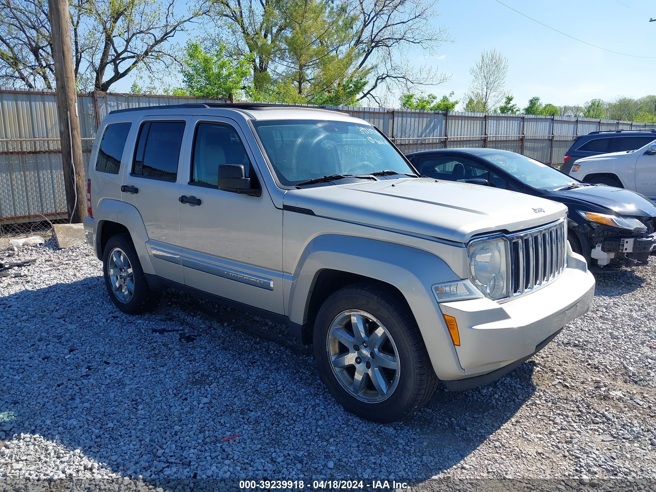 JEEP LIBERTY (NORTH AMERICA) 2009 1j8gn58k69w547845