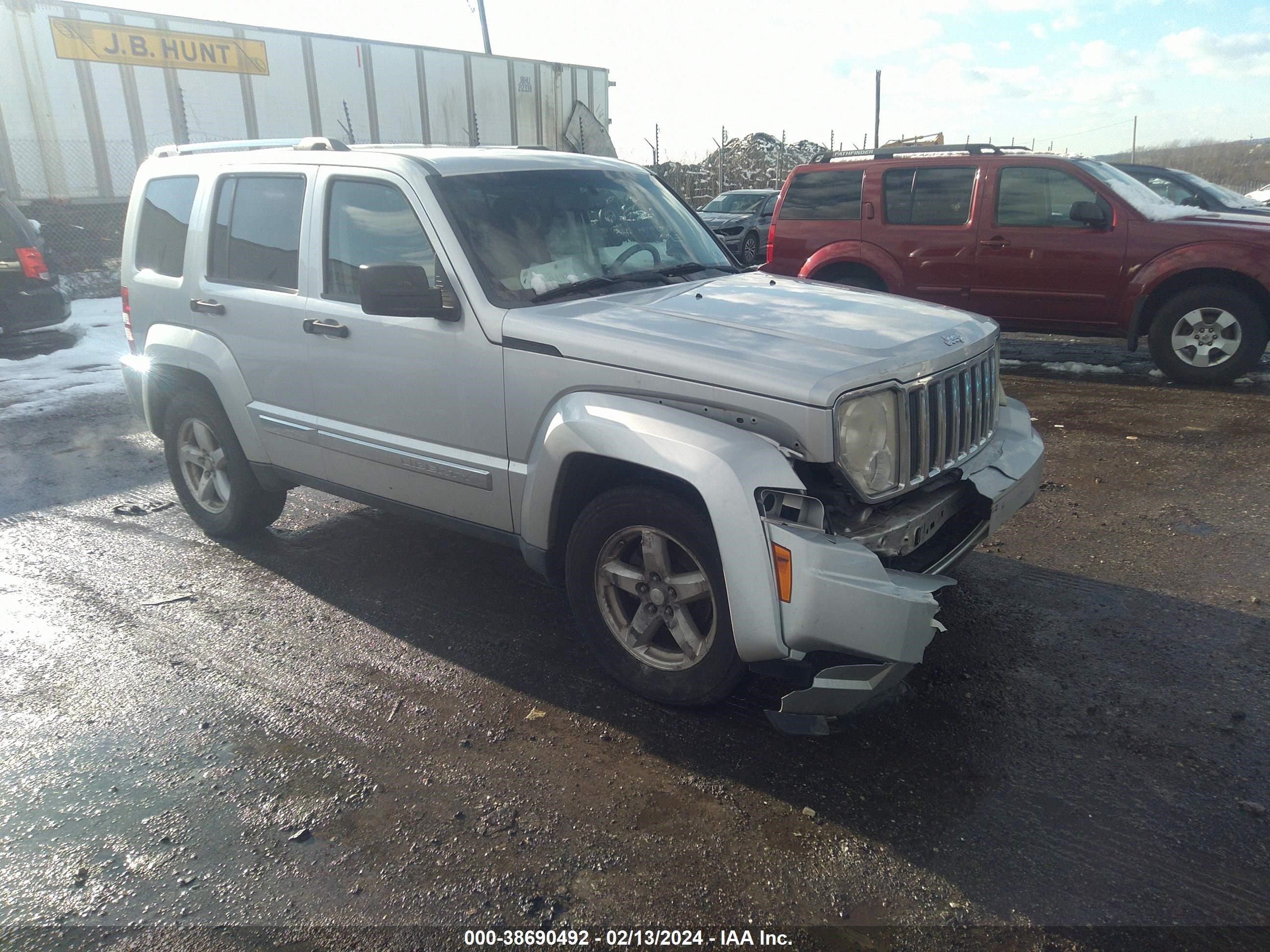 JEEP LIBERTY (NORTH AMERICA) 2008 1j8gn58kx8w215096