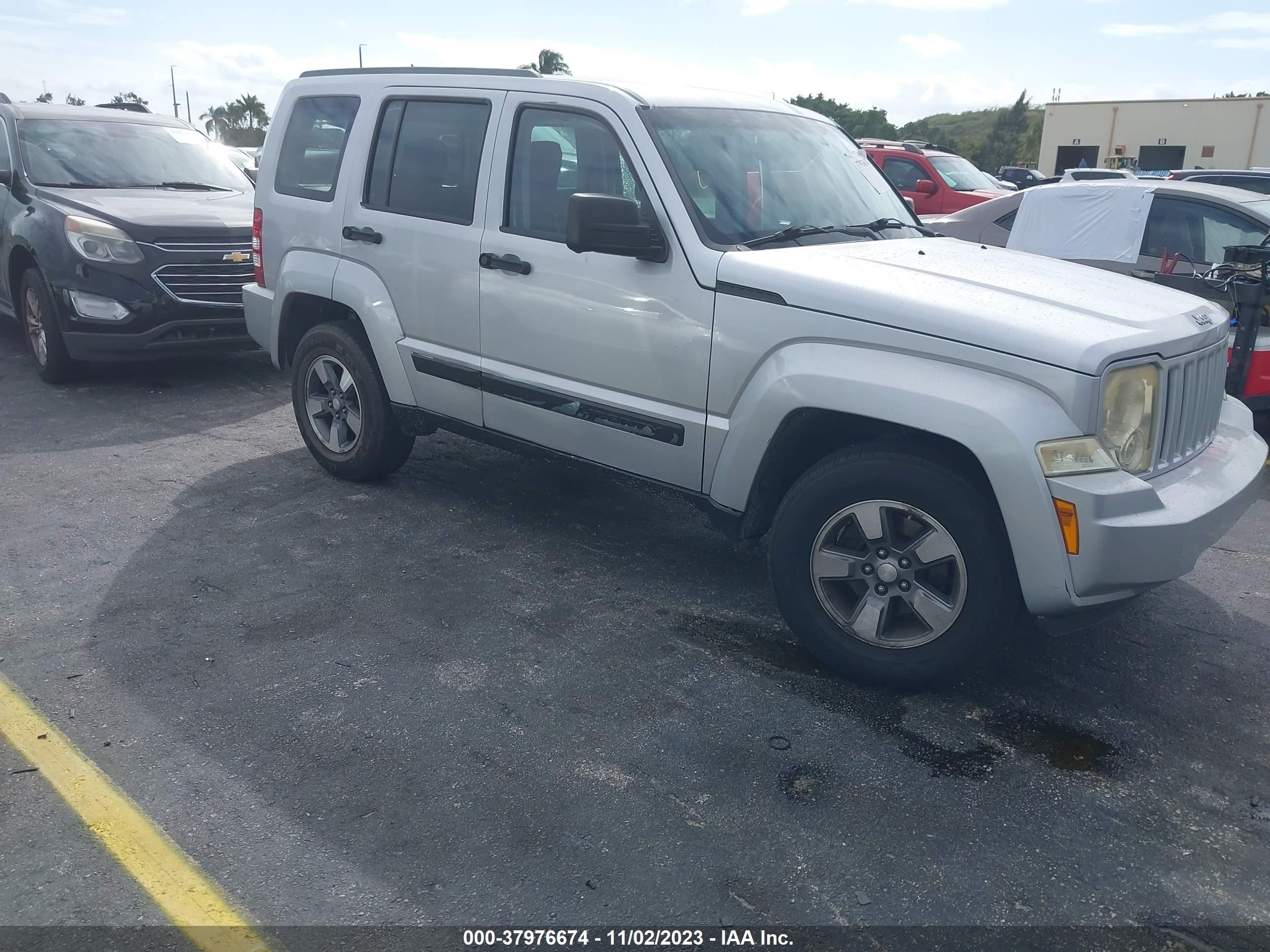 JEEP LIBERTY (NORTH AMERICA) 2008 1j8gp28k08w141213