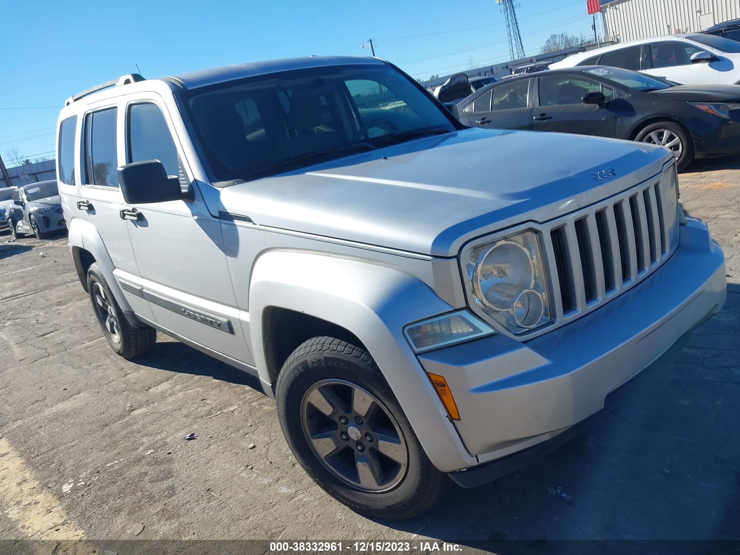 JEEP LIBERTY (NORTH AMERICA) 2008 1j8gp28k08w172994