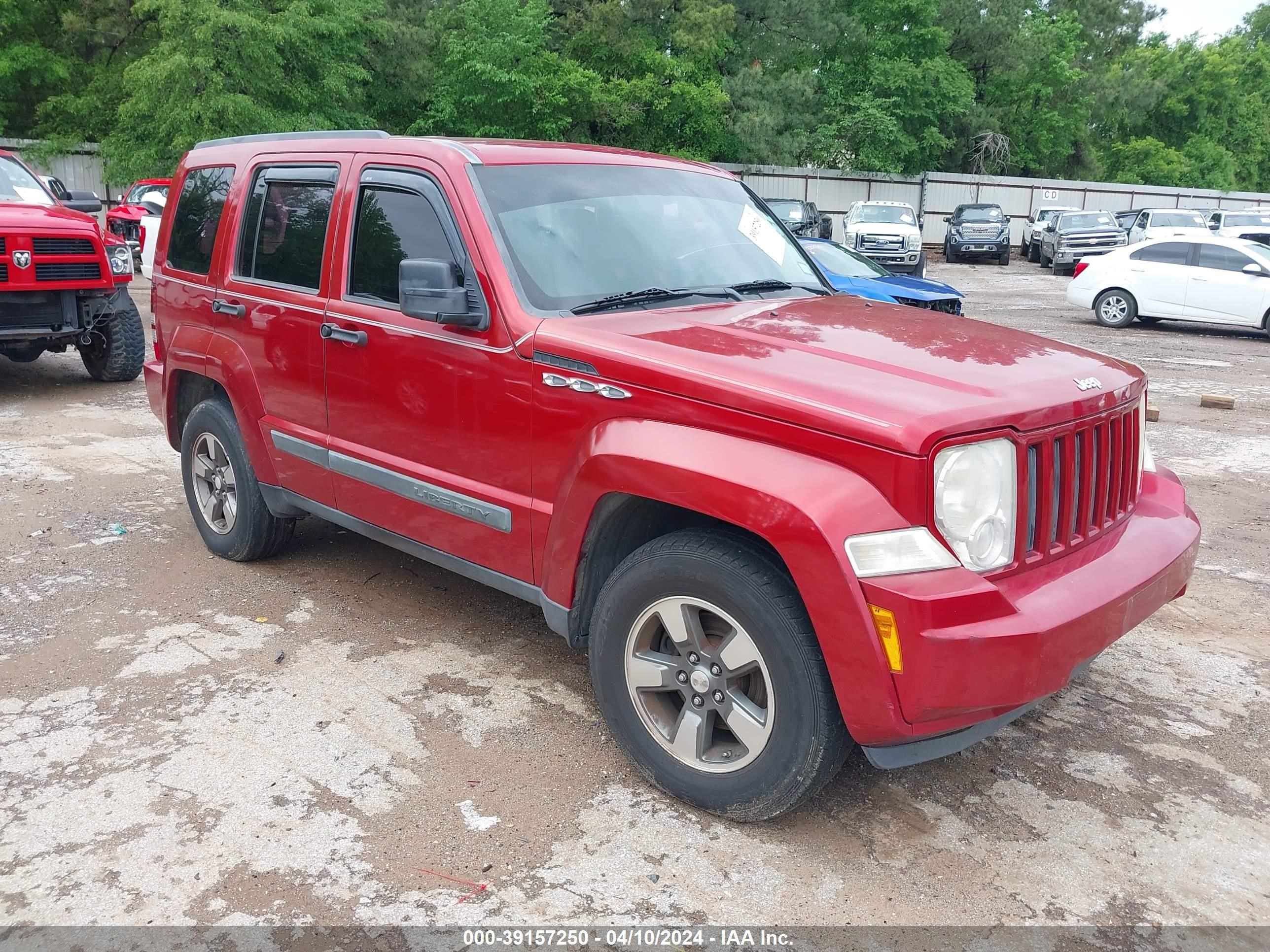 JEEP LIBERTY (NORTH AMERICA) 2009 1j8gp28k19w503616