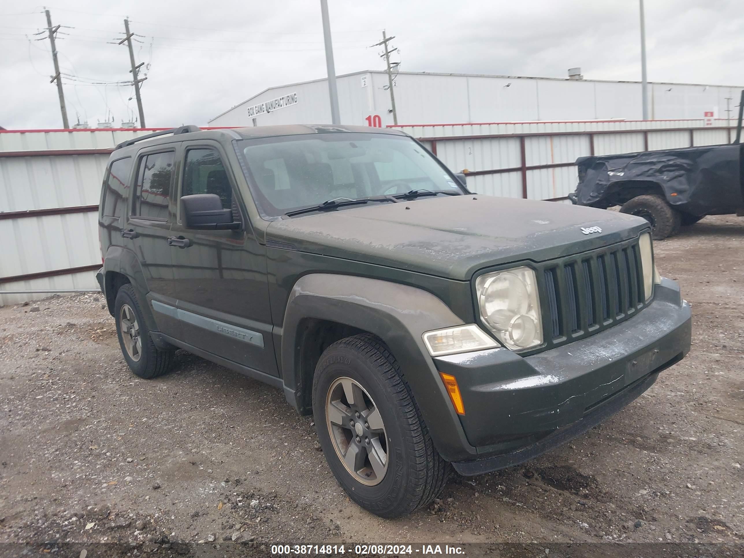 JEEP LIBERTY (NORTH AMERICA) 2008 1j8gp28k28w207874