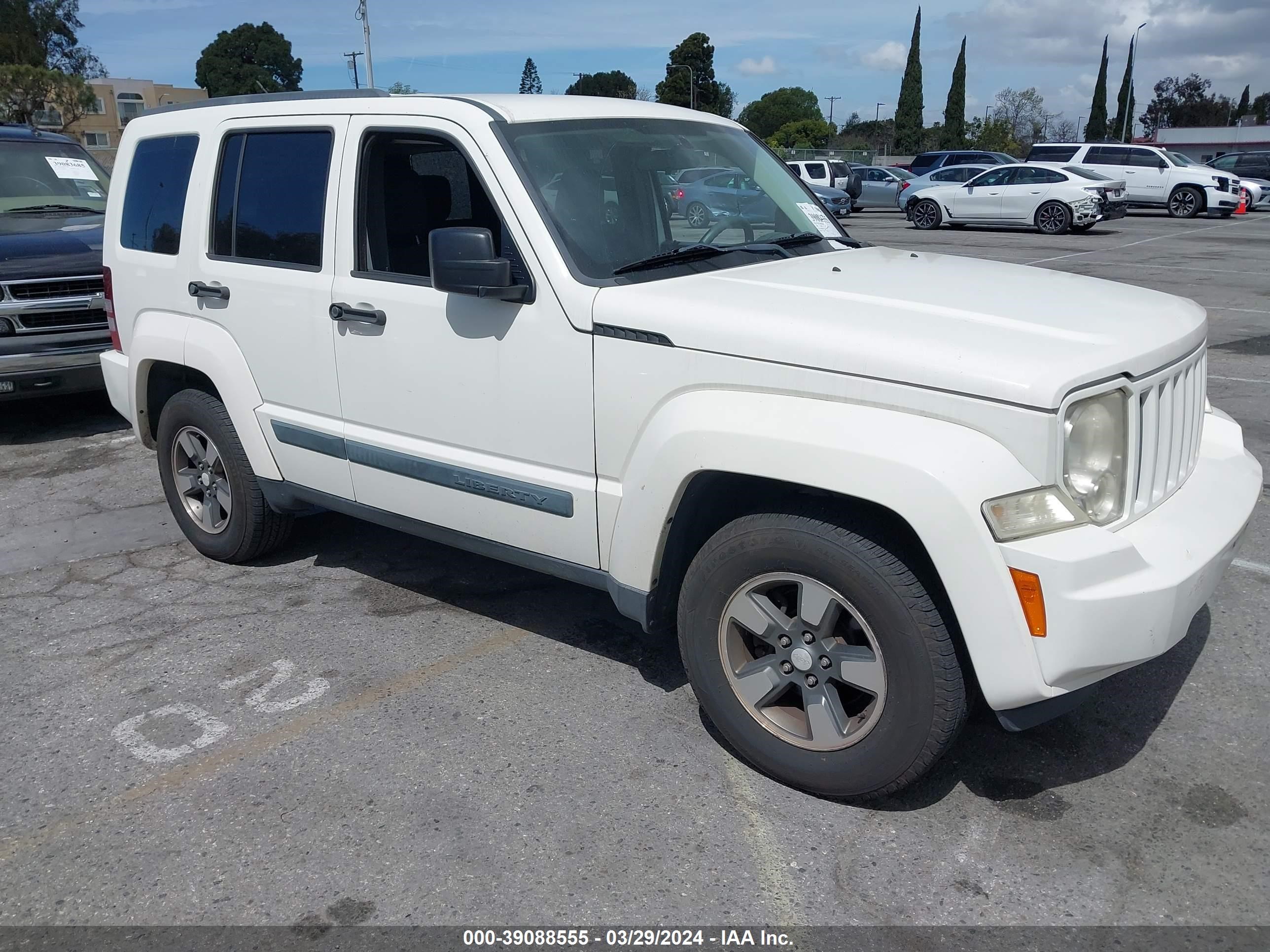 JEEP LIBERTY (NORTH AMERICA) 2009 1j8gp28k59w503697