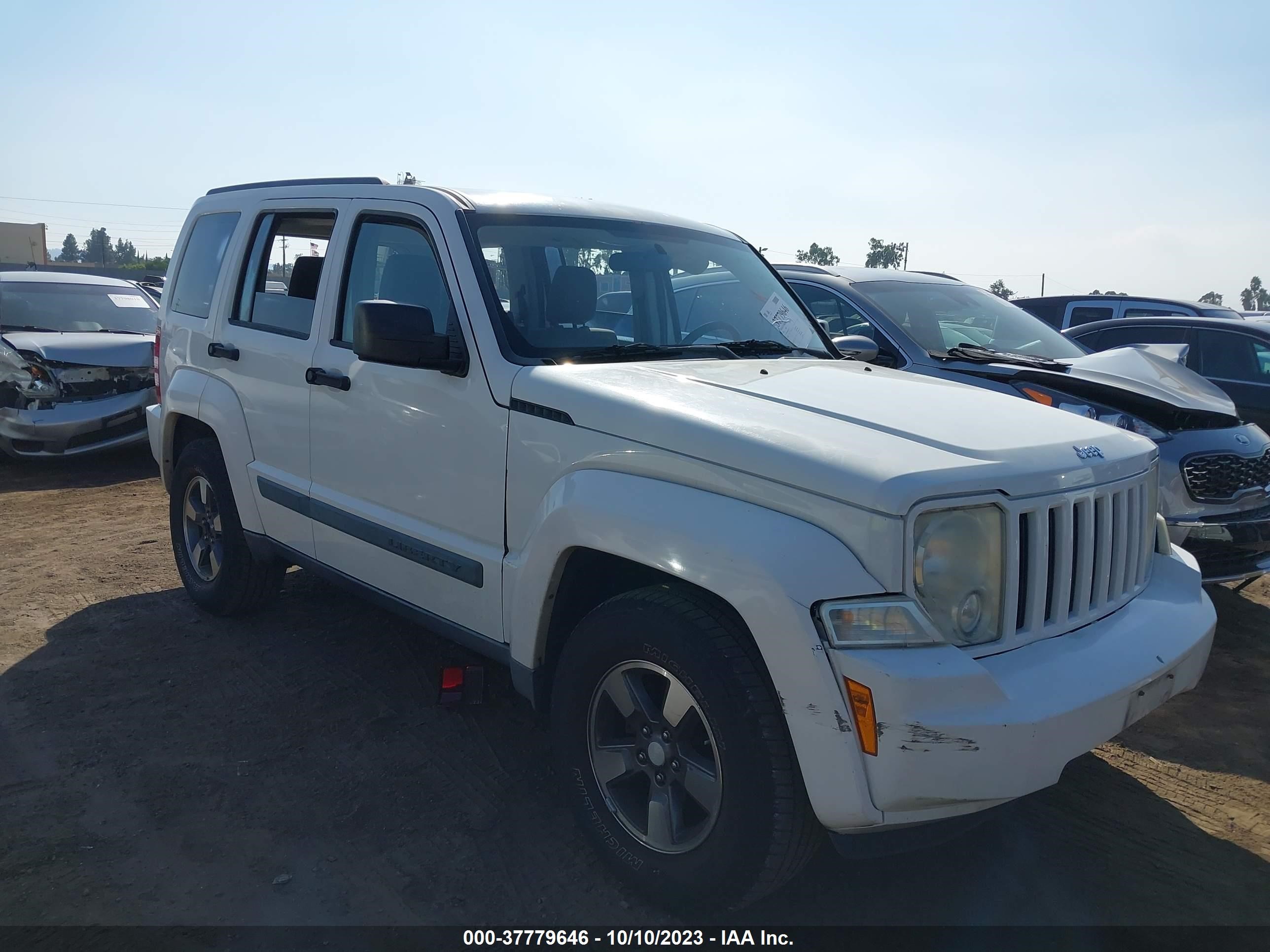 JEEP LIBERTY (NORTH AMERICA) 2008 1j8gp28k68w153270