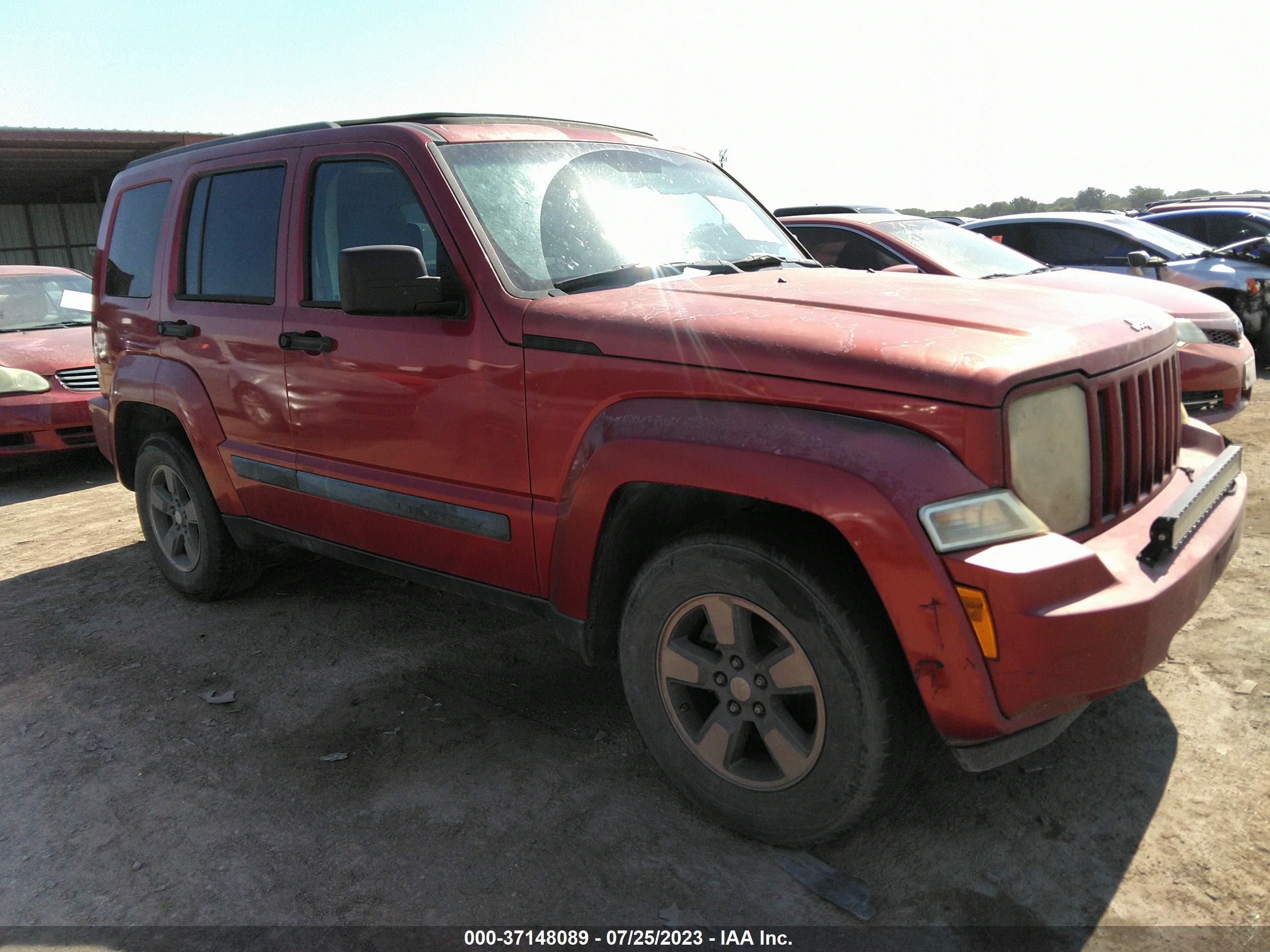 JEEP LIBERTY (NORTH AMERICA) 2008 1j8gp28k68w253949