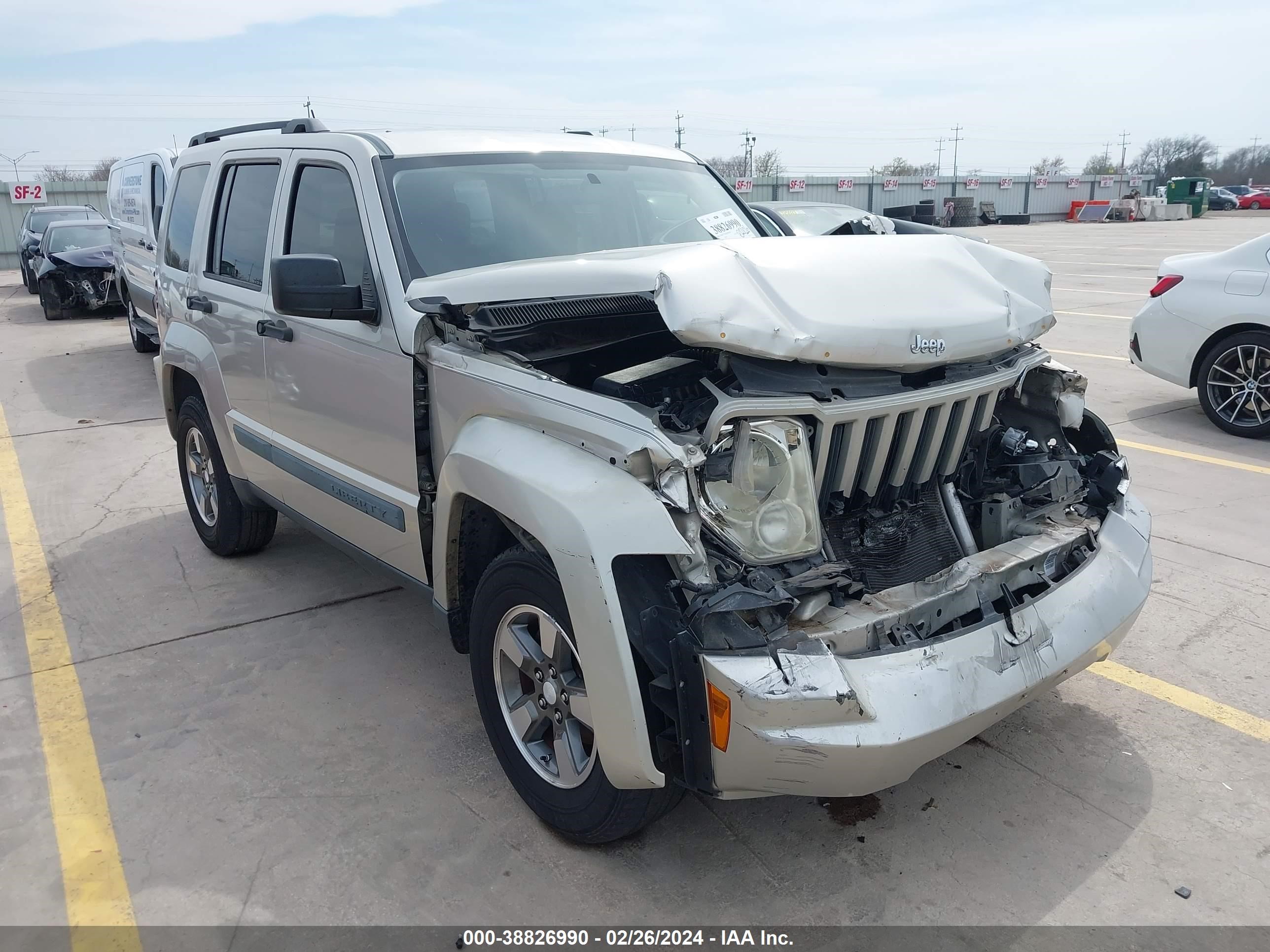 JEEP LIBERTY (NORTH AMERICA) 2008 1j8gp28k98w133983