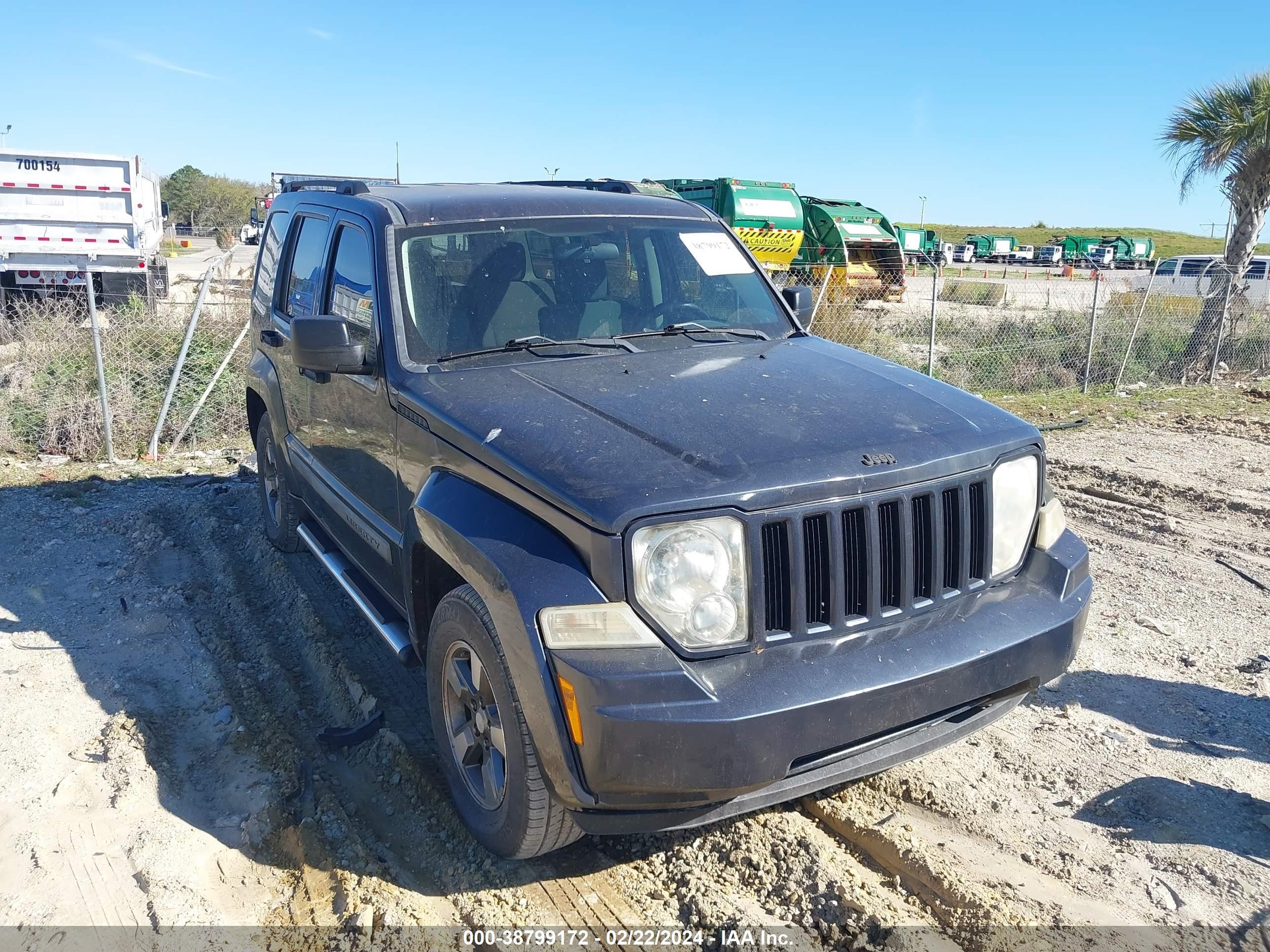 JEEP LIBERTY (NORTH AMERICA) 2008 1j8gp28k98w286640