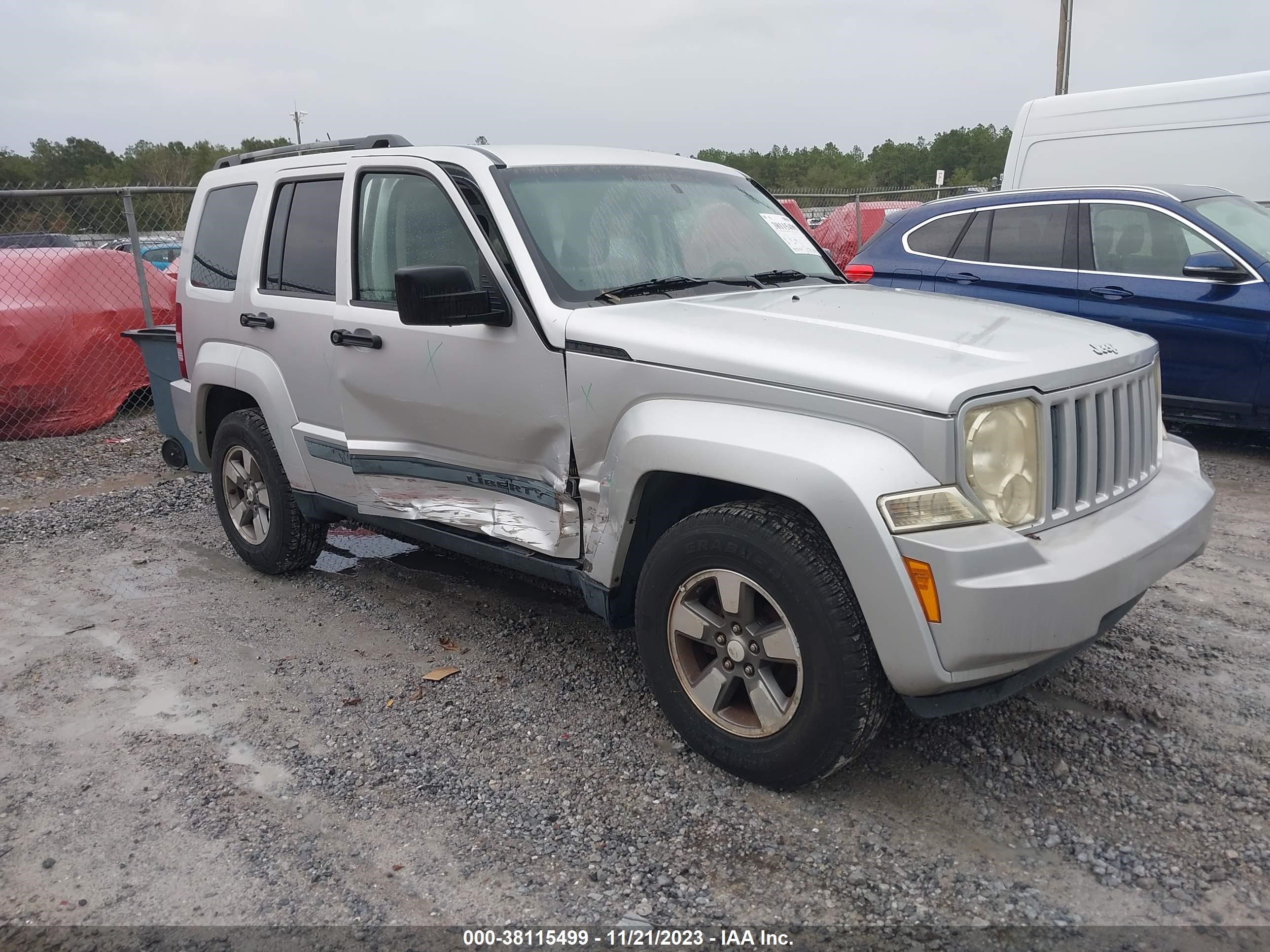 JEEP LIBERTY (NORTH AMERICA) 2008 1j8gp28kx8w158827