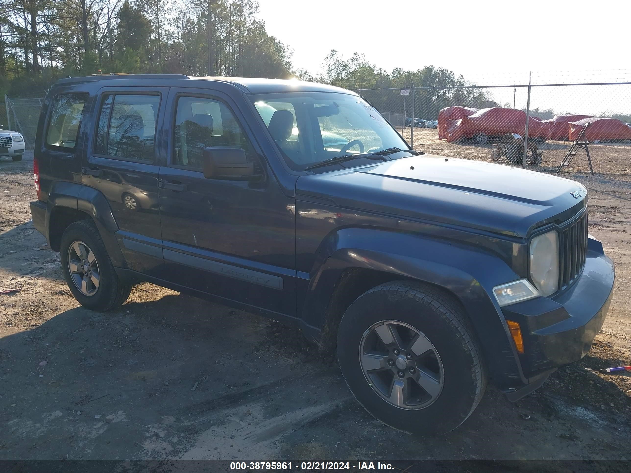 JEEP LIBERTY (NORTH AMERICA) 2008 1j8gp28kx8w186904