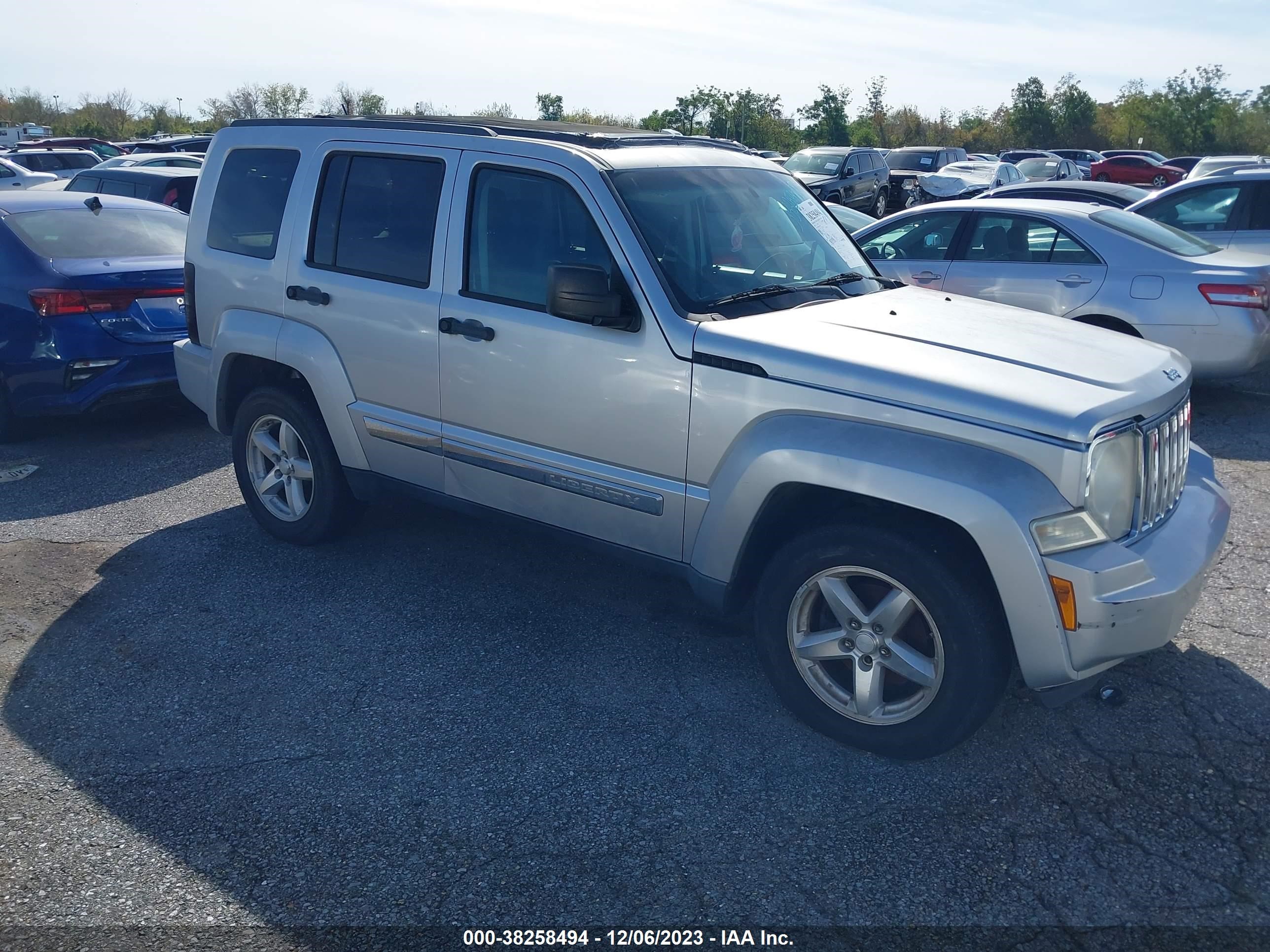 JEEP LIBERTY (NORTH AMERICA) 2008 1j8gp58k18w288674