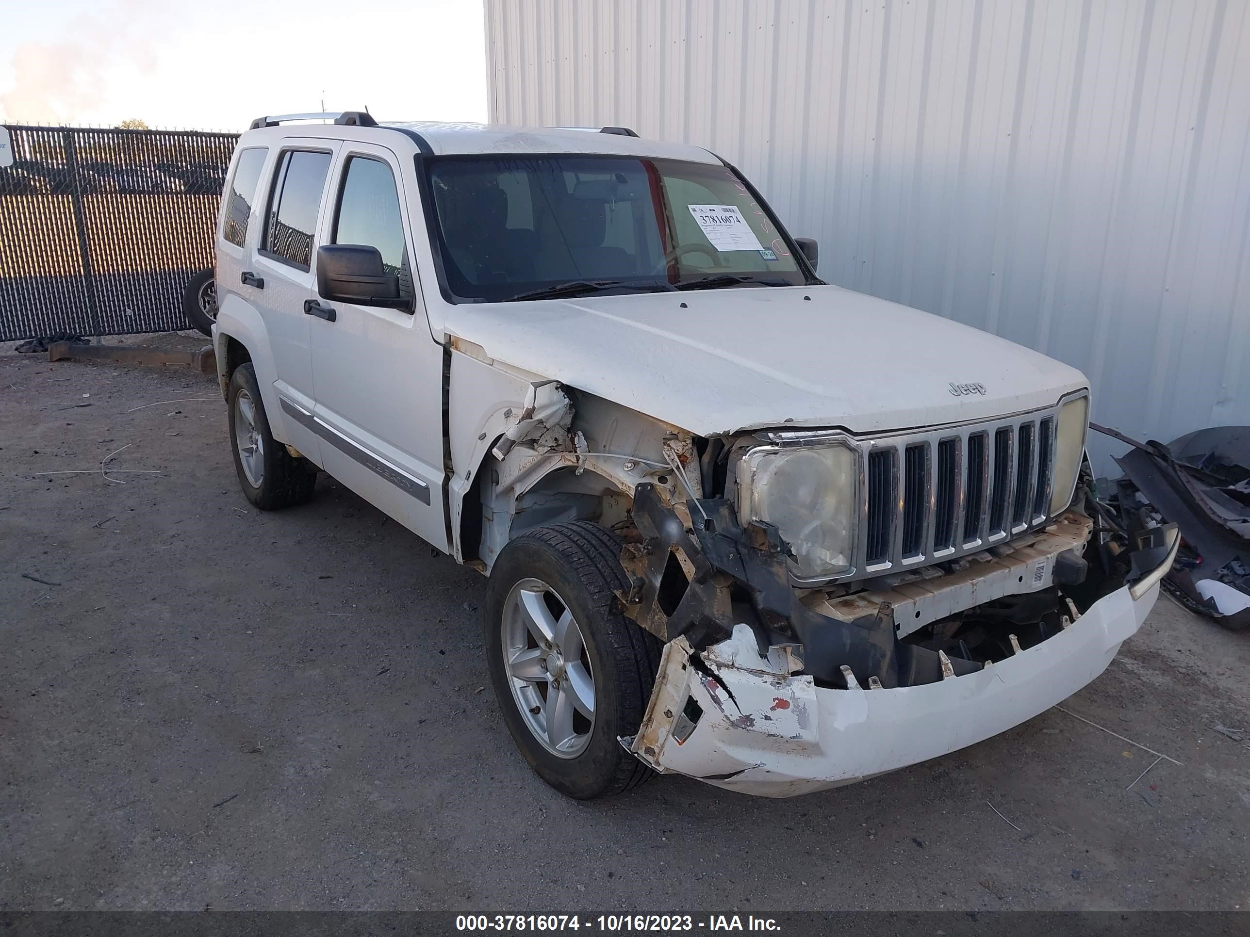 JEEP LIBERTY (NORTH AMERICA) 2008 1j8gp58k28w190463