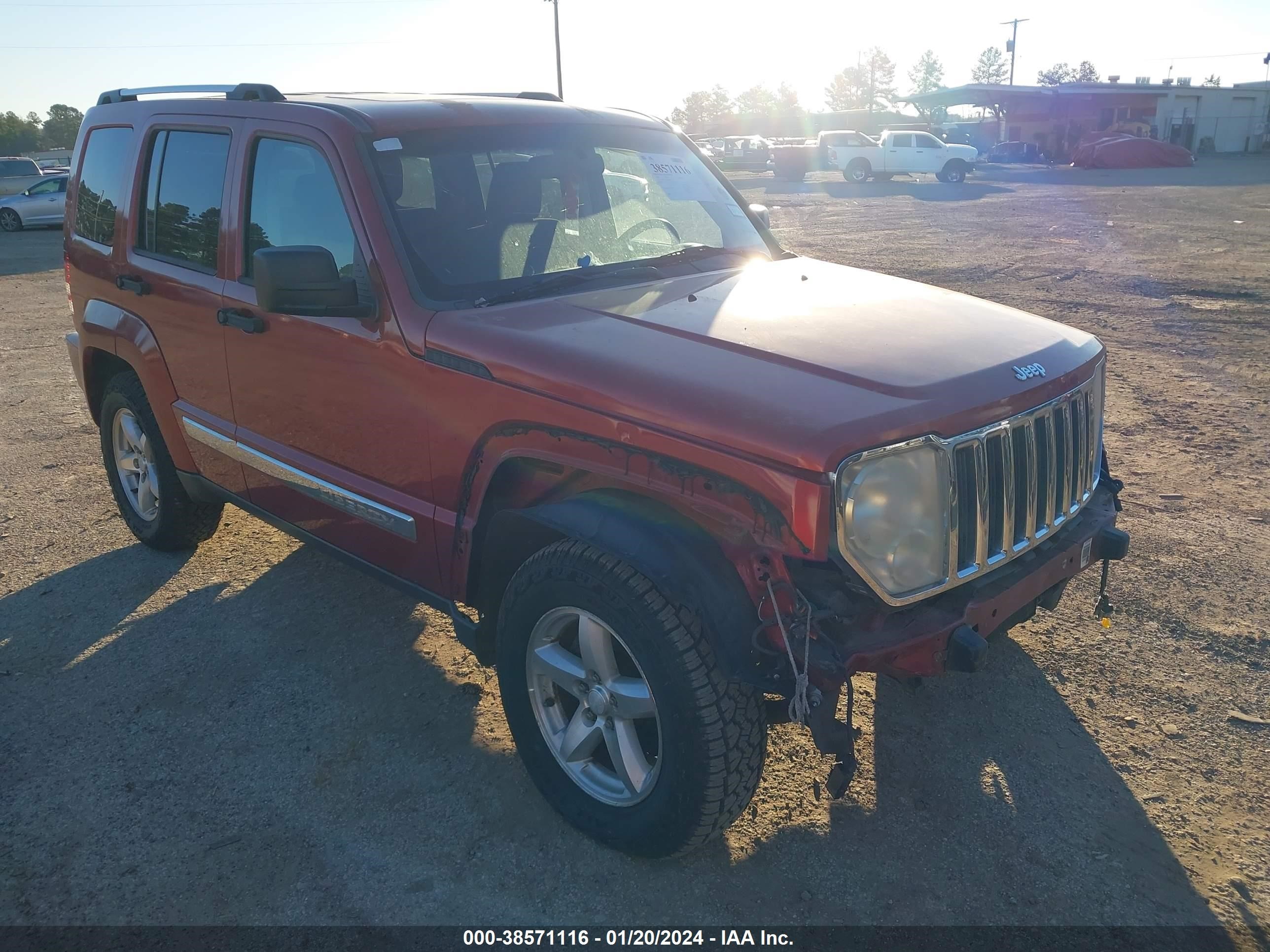 JEEP LIBERTY (NORTH AMERICA) 2008 1j8gp58k38w288627